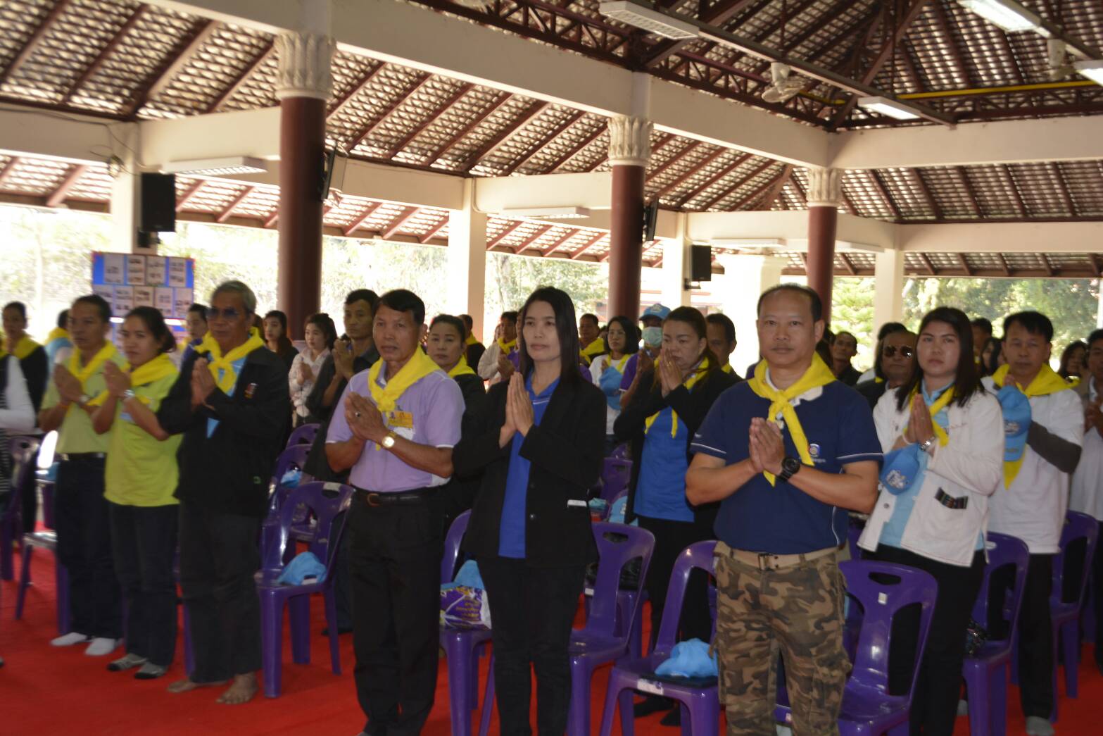 โครงการพัฒนาผู้นำอาสาพัฒนาชุมชน  กิจกรรม “รวมพลัง อช. สานต่อที่พ่อทำ สร้างสรรค์สังคมไทย ด้วยใจอาสา”