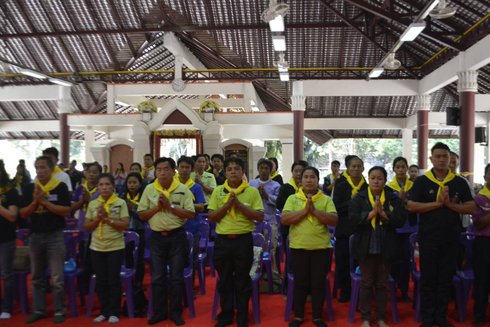 โครงการพัฒนาผู้นำอาสาพัฒนาชุมชน  กิจกรรม “รวมพลัง อช. สานต่อที่พ่อทำ สร้างสรรค์สังคมไทย ด้วยใจอาสา”