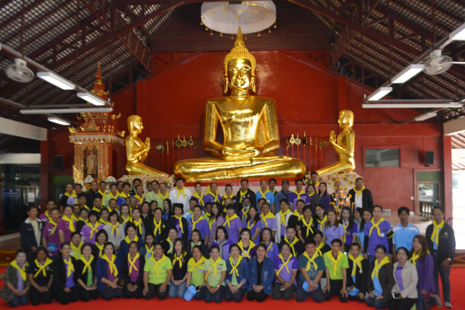 โครงการพัฒนาผู้นำอาสาพัฒนาชุมชน  กิจกรรม “รวมพลัง อช. สานต่อที่พ่อทำ สร้างสรรค์สังคมไทย ด้วยใจอาสา”