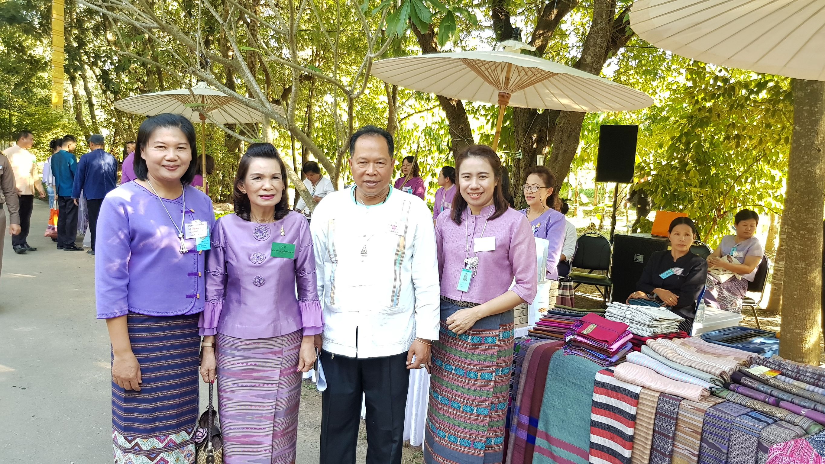 พัฒนาการจังหวัดน่าน นำผู้ประกอบการ OTOP และผลิตภัณฑ์ชุมชนเข้าร่วมจัดแสดงและจำหน่ายผลิตภัณฑ์ ในงานพระราชทานเลี้ยง