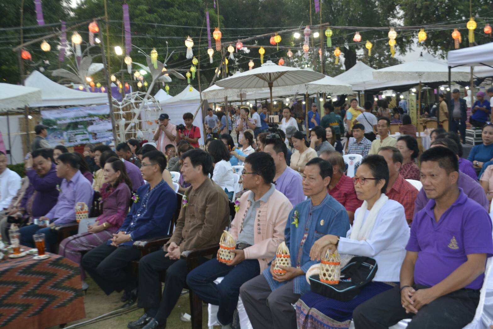 งานแถลงข่าวเปิดตัวหมู่บ้านเพื่อการท่องเที่ยว ณ ศูนย์บริการนักท่องเที่ยว (ข่วงน้อย)