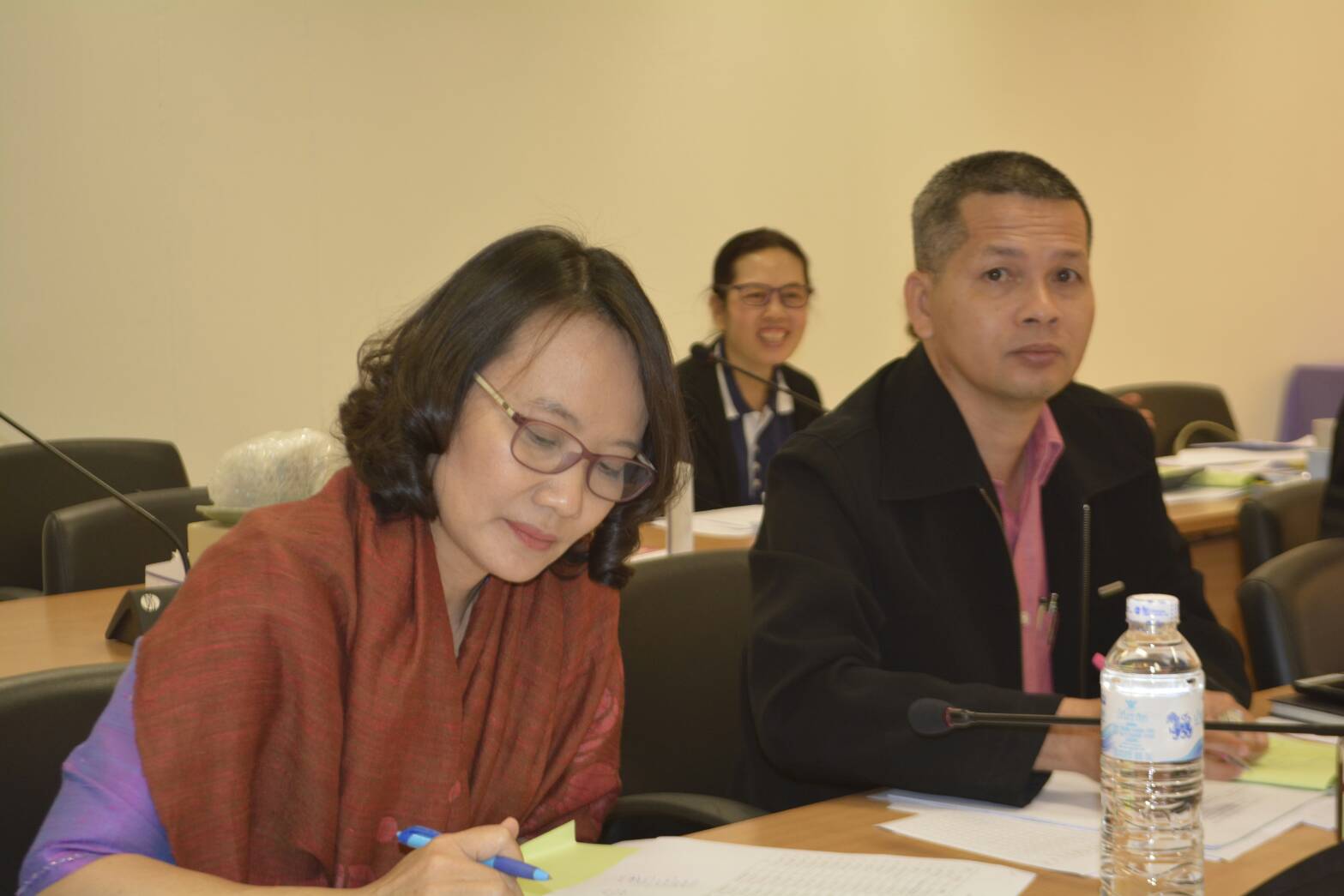 ประชุมประจำเดือนสำนักงานพัฒนาชุมชนจังหวัดน่าน ครั้งที่ ๑/๒๕๖๑