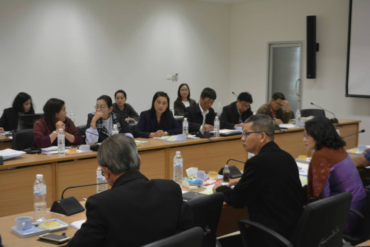 ประชุมประจำเดือนสำนักงานพัฒนาชุมชนจังหวัดน่าน ครั้งที่ ๑/๒๕๖๑