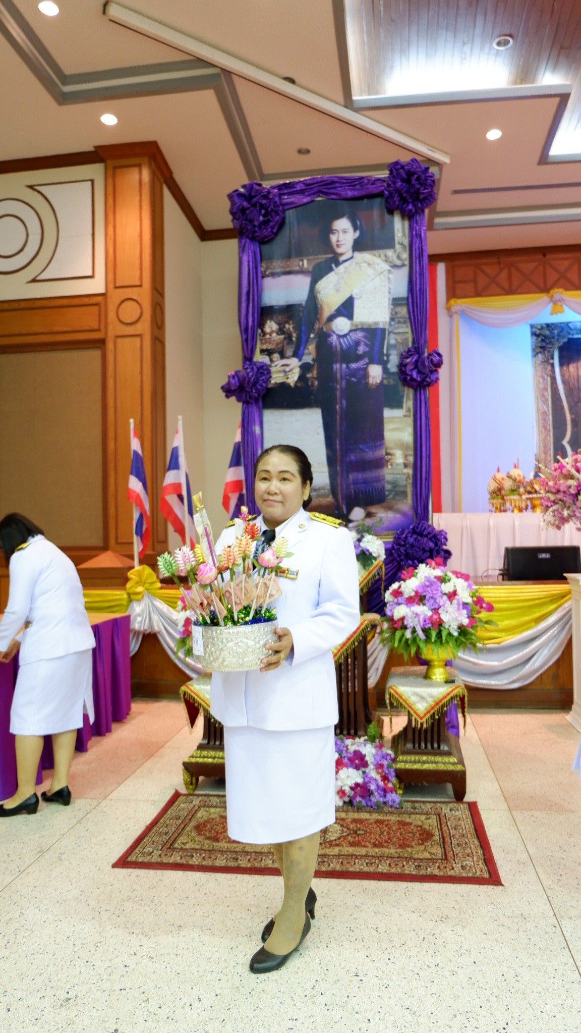 พิธีทอดผ้าป่าสมทบกองทุนพัฒนาเด็กชนบทในพระราชูปถัมภ์ สมเด็จพระเทพรัตนราชสุดาฯ สยามบรมราชกุมารี ประจำปี 2561
