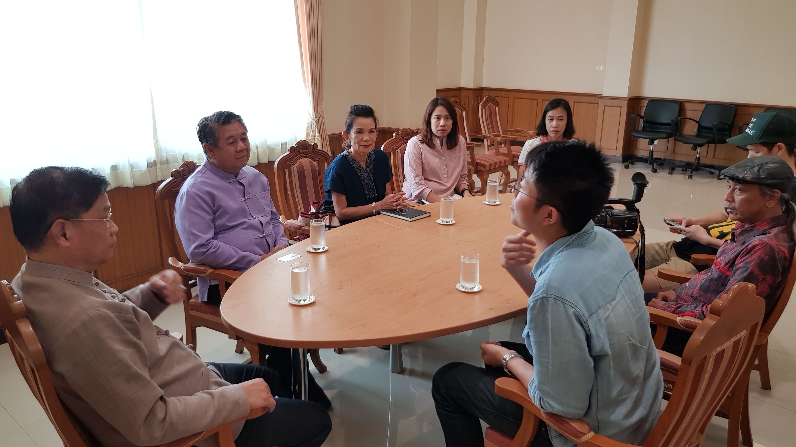 สพจ.น่าน ร่วมให้ข้อมูลด้านการพัฒนาการท่องเที่ยว (เมืองสะอาด สู่อาเซียน) แก่ผู้แทนสื่อมวลชนช่อง ๓