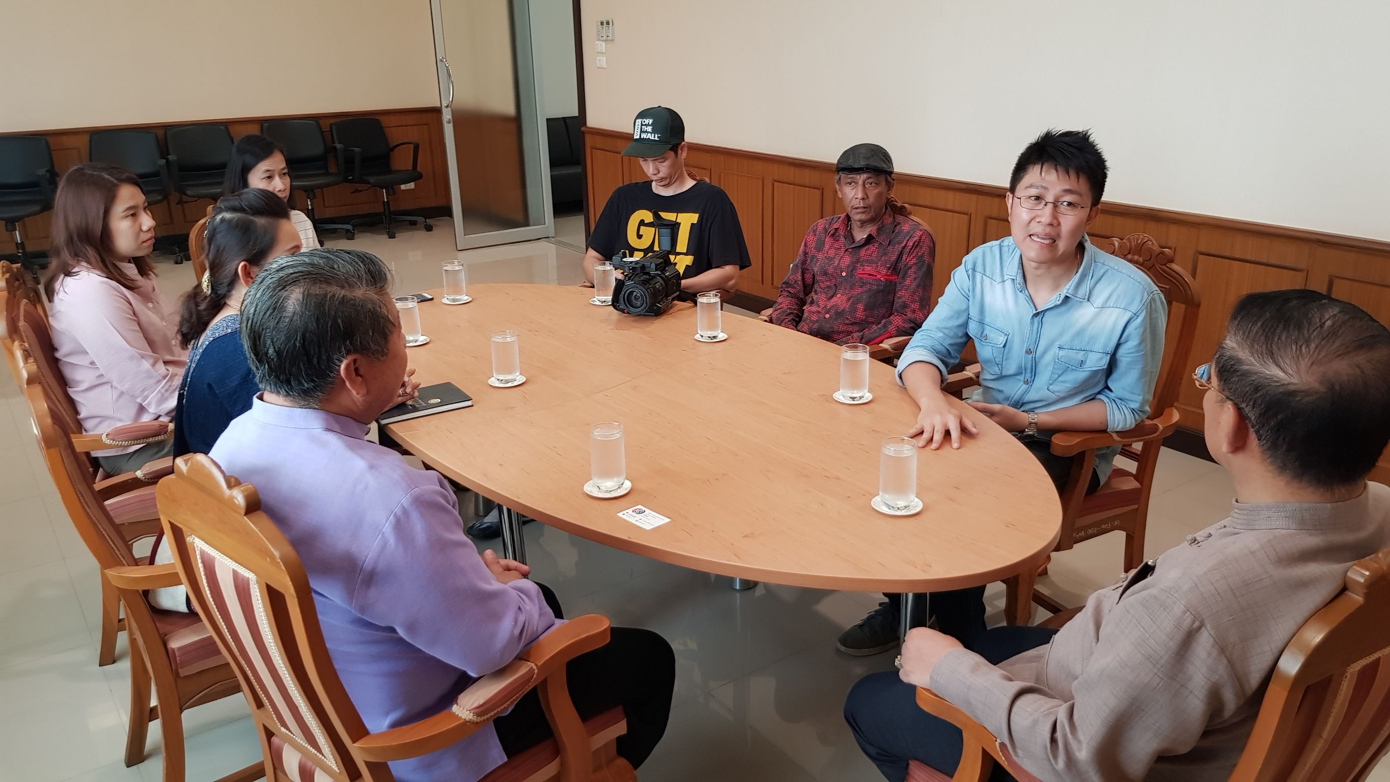 สพจ.น่าน ร่วมให้ข้อมูลด้านการพัฒนาการท่องเที่ยว (เมืองสะอาด สู่อาเซียน) แก่ผู้แทนสื่อมวลชนช่อง ๓