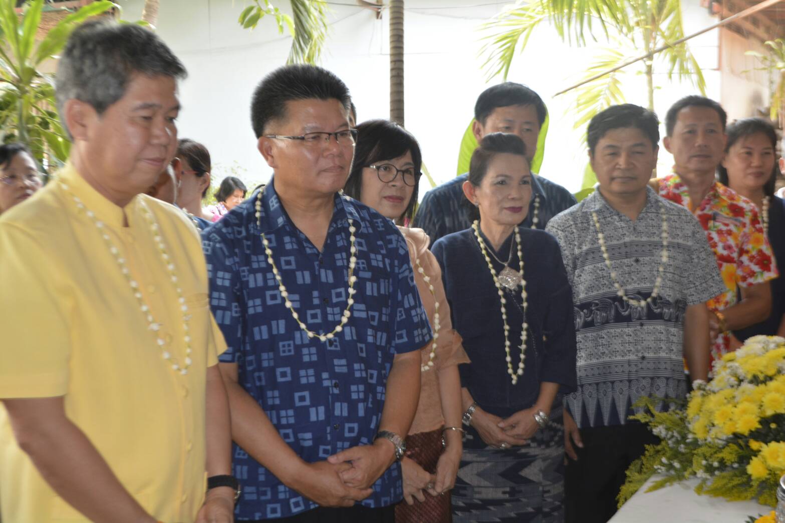 สพจ.น่าน ร่วมขอพรเนื่องในเทศกาลสงกรานต์ปี๋ใหม่เมืองจากอธิบดีกรมการพัฒนาชุมชน
