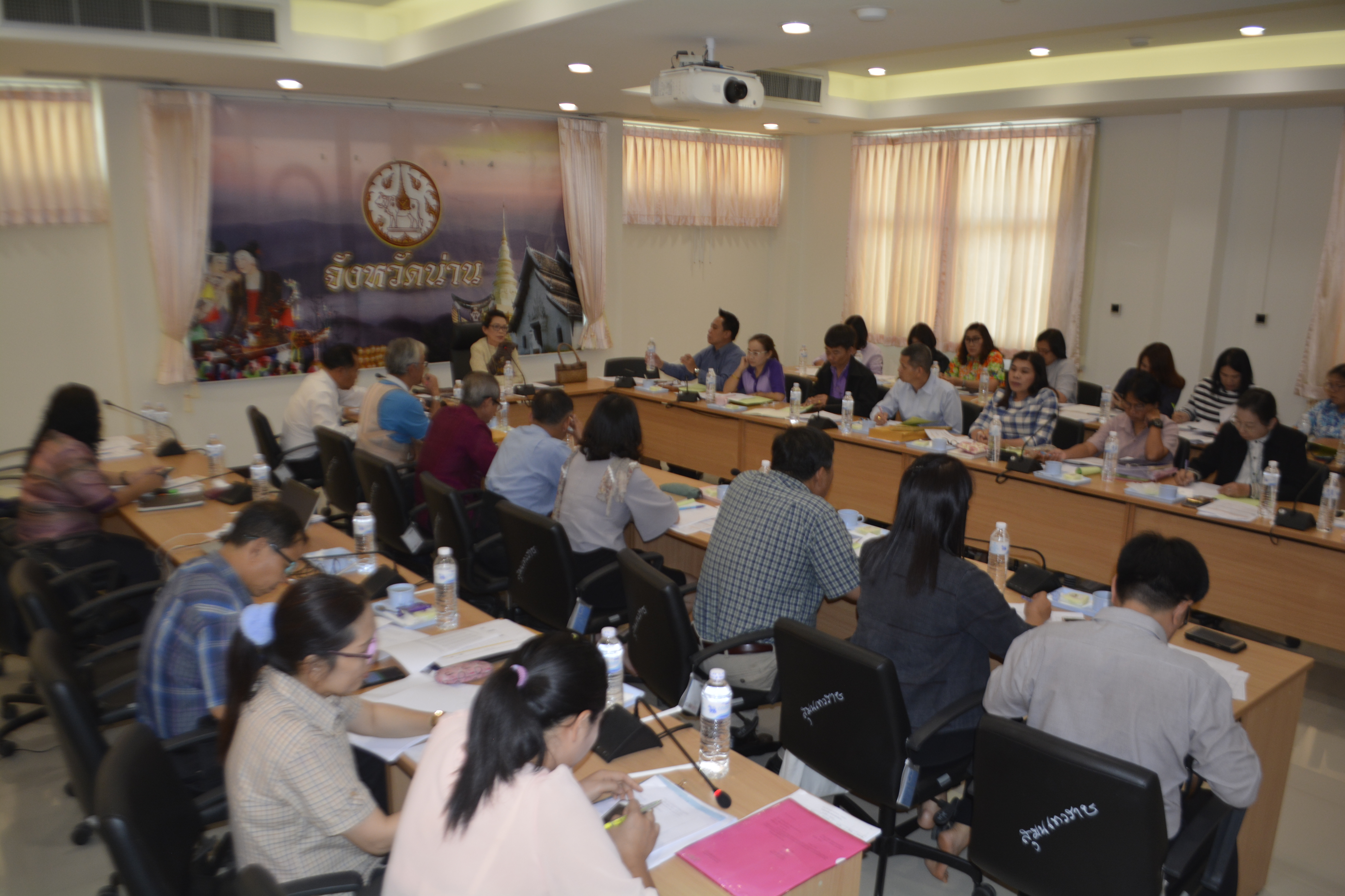 ประชุมพัฒนาการอำเภอและนักวิชาการพัฒนาชุมชนจังหวัดน่าน ครั้งที่ 2/2561