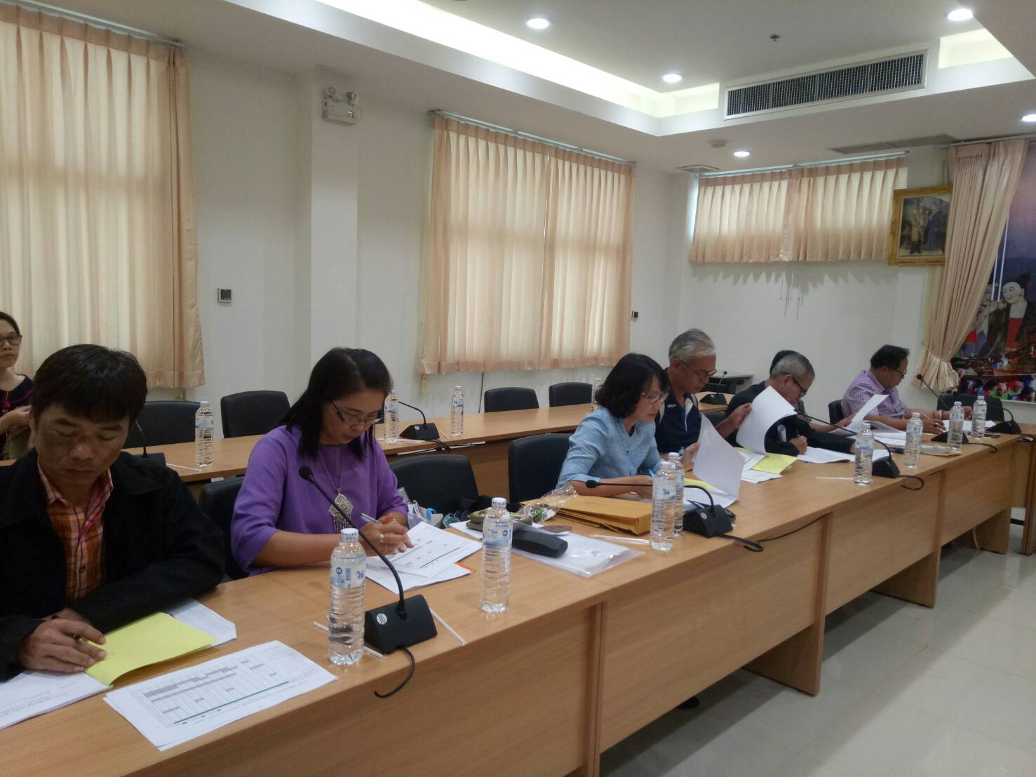 สพจ.น่าน ประชุมพัฒนาการอำเภอและนักวิชาการพัฒนาชุมชนจังหวัดน่าน