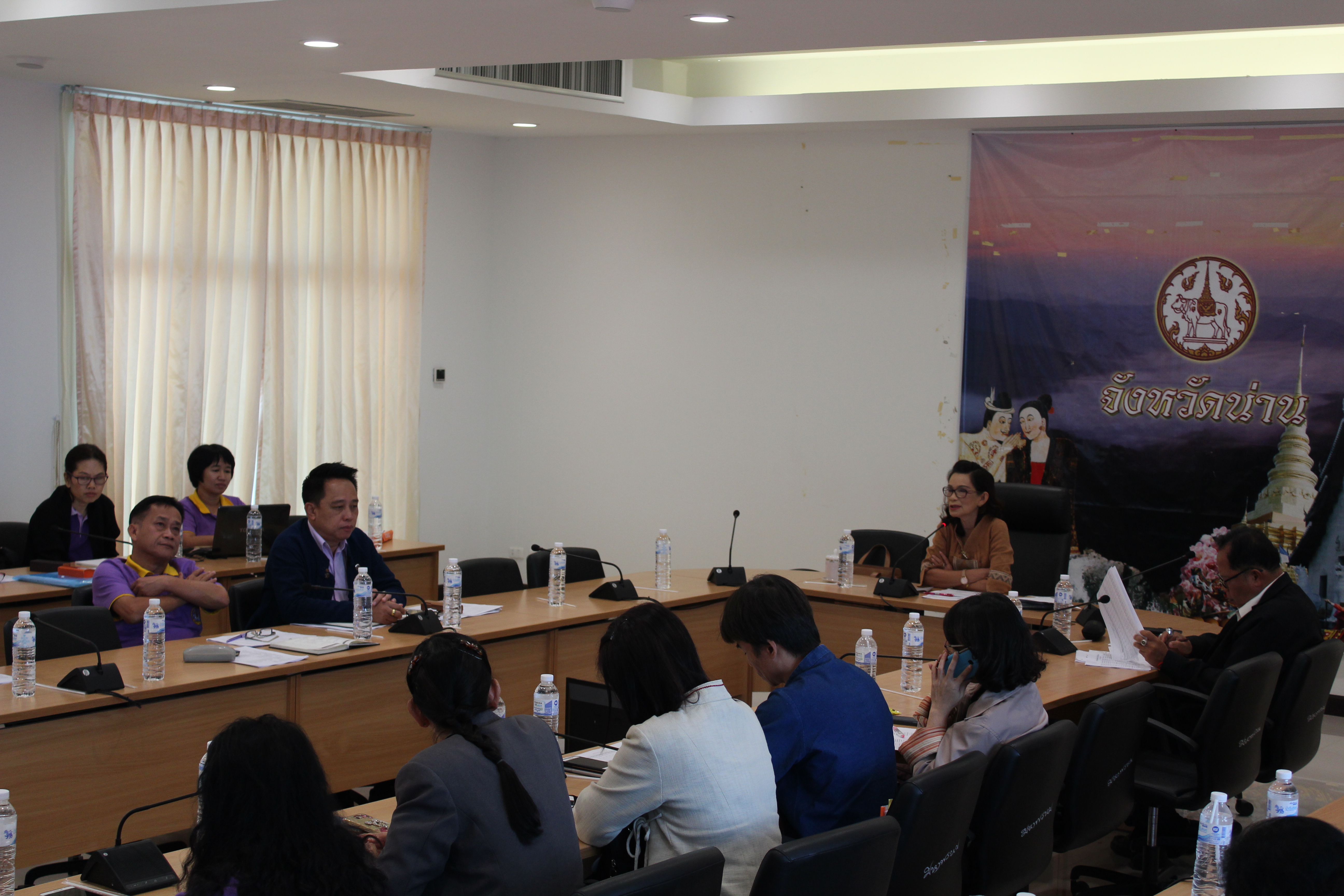 สพจ.น่าน ประชุมเตรียมความพร้อมการดำเนินการโครงการชุมชนท่องเที่ยว OTOP นวัตวิถี