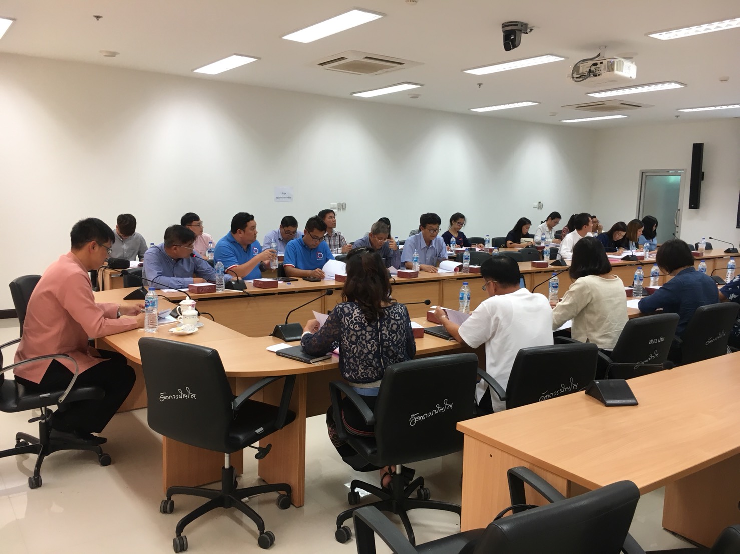 การประชุมคณะกรรมการประสานและขับเคลื่อนนโยบายสานพลังประชารัฐประจำจังหวัดน่าน (คสป.จ.น่าน) ครั้งที่ 3/2561