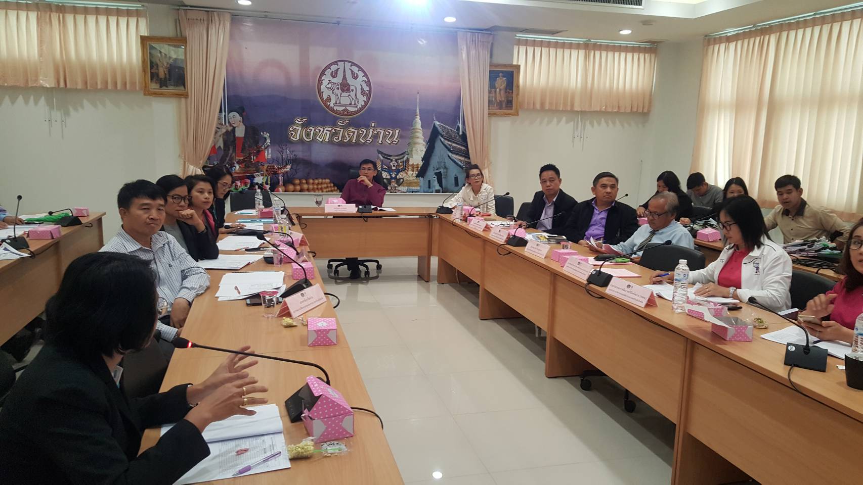 ประชุมคณะอนุกรรมการบริหารกองทุนพัฒนาบทบาทสตรีระดับจังหวัด จังหวัดน่าน ครั้งที่ 7 / 2561