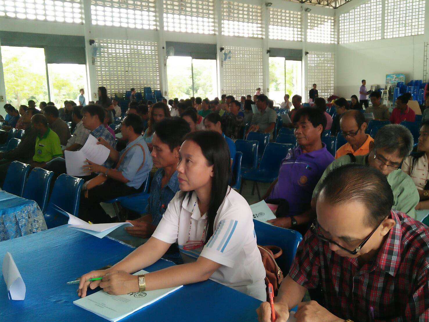 โครงการประชุมเชิงปฏิบัติการพัฒนาศักยภาพคณะกรรมการกองทุนหมู่บ้านและชุมชนเมือง จังหวัดน่าน รุ่นที่ 3