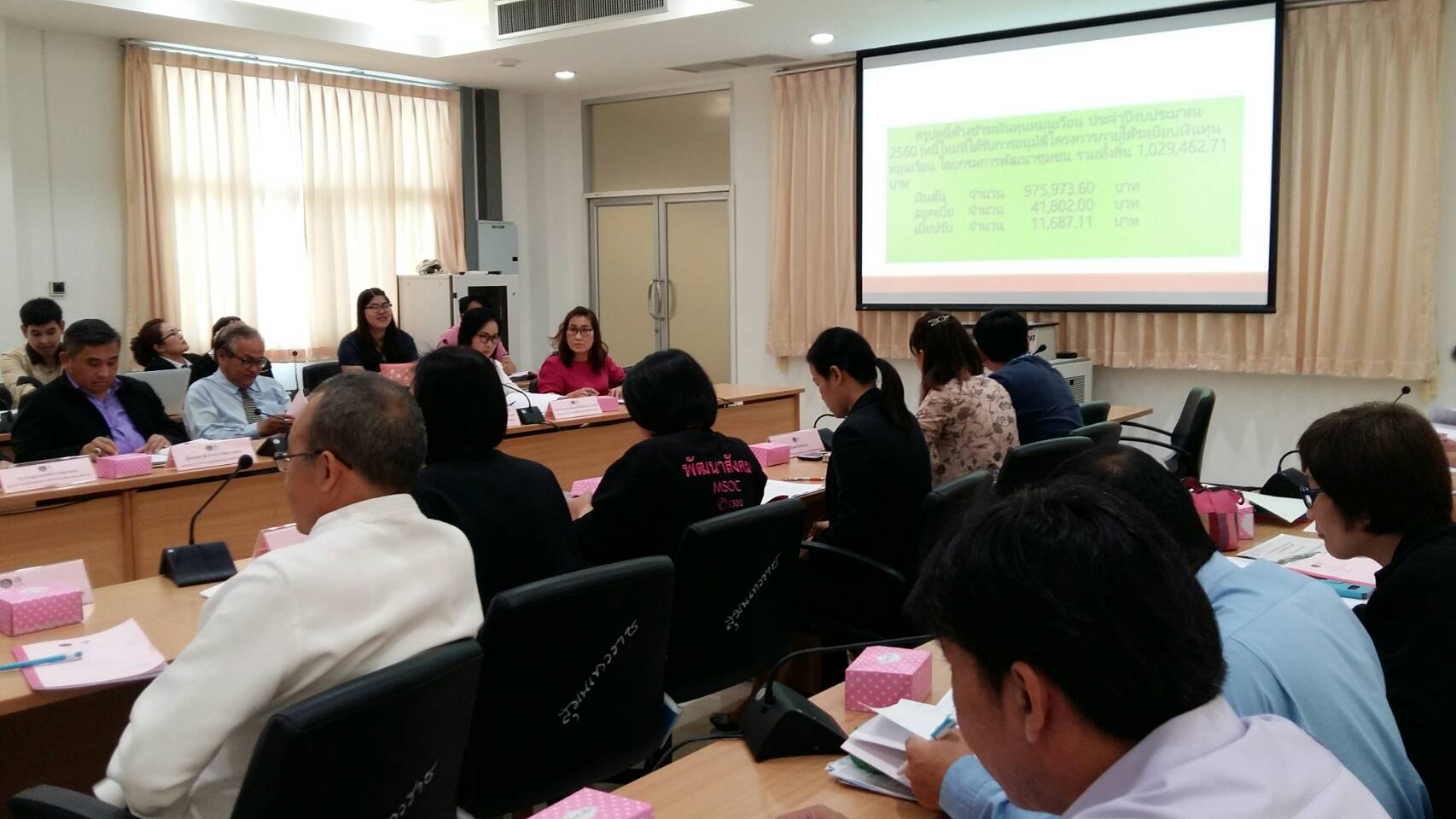 ประชุมคณะอนุกรรมการบริหารกองทุนพัฒนาบทบาทสตรีระดับจังหวัด จังหวัดน่าน ครั้งที่ 7 / 2561