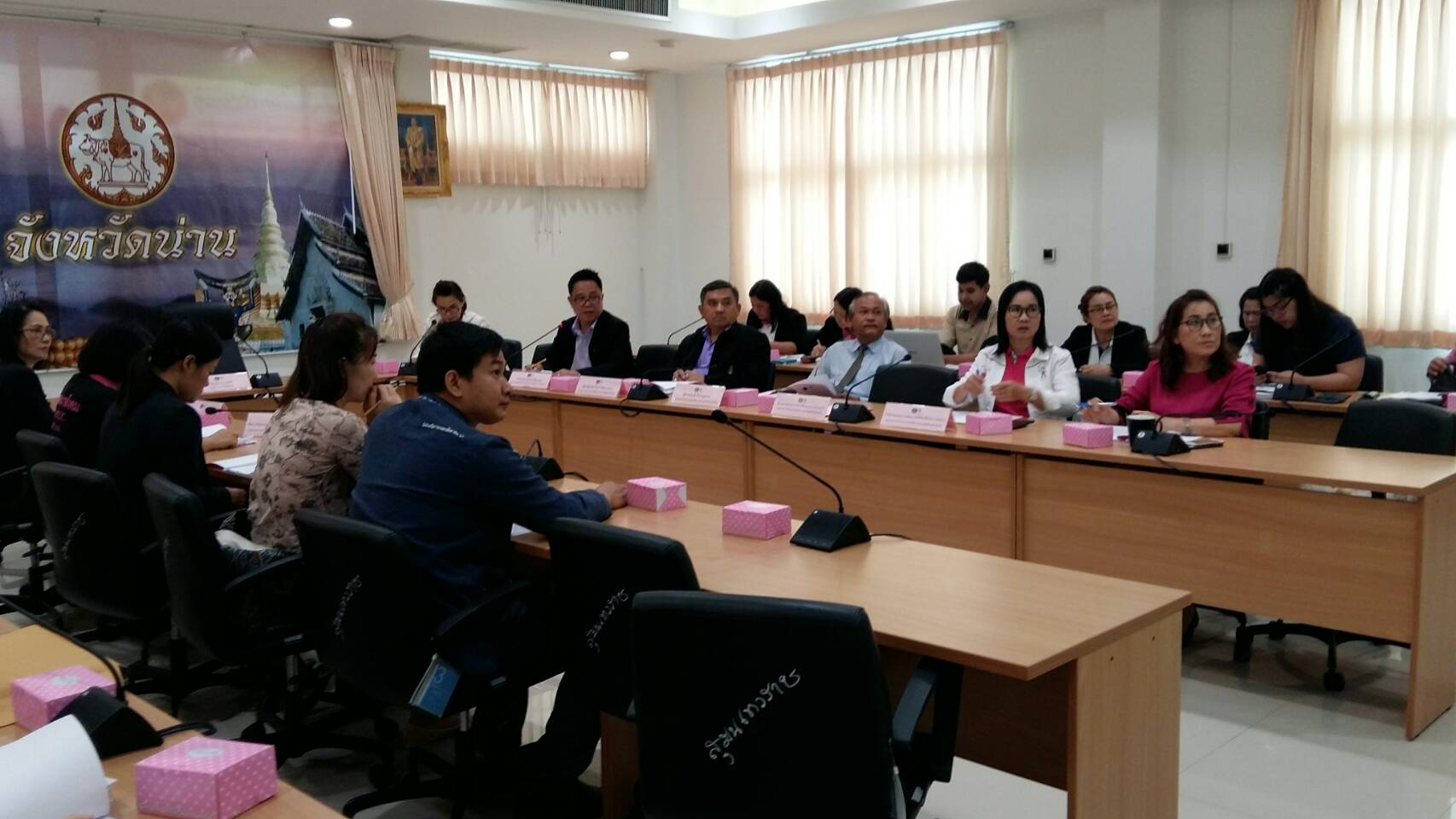 ประชุมคณะอนุกรรมการบริหารกองทุนพัฒนาบทบาทสตรีระดับจังหวัด จังหวัดน่าน ครั้งที่ 7 / 2561