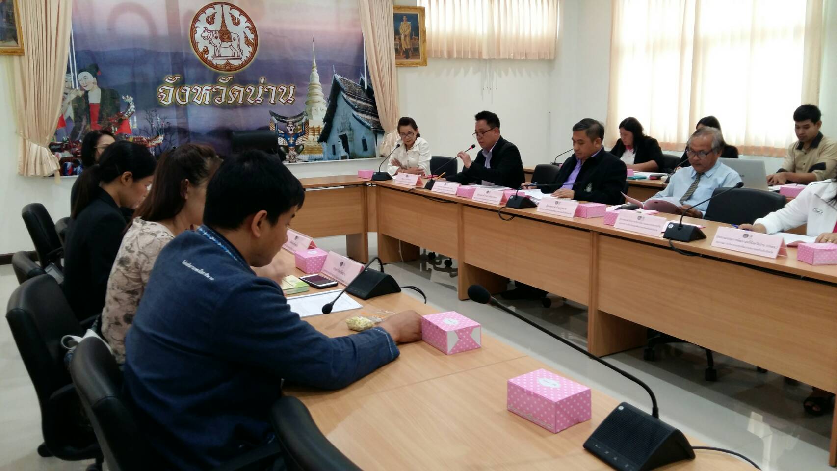 ประชุมคณะอนุกรรมการบริหารกองทุนพัฒนาบทบาทสตรีระดับจังหวัด จังหวัดน่าน ครั้งที่ 7 / 2561