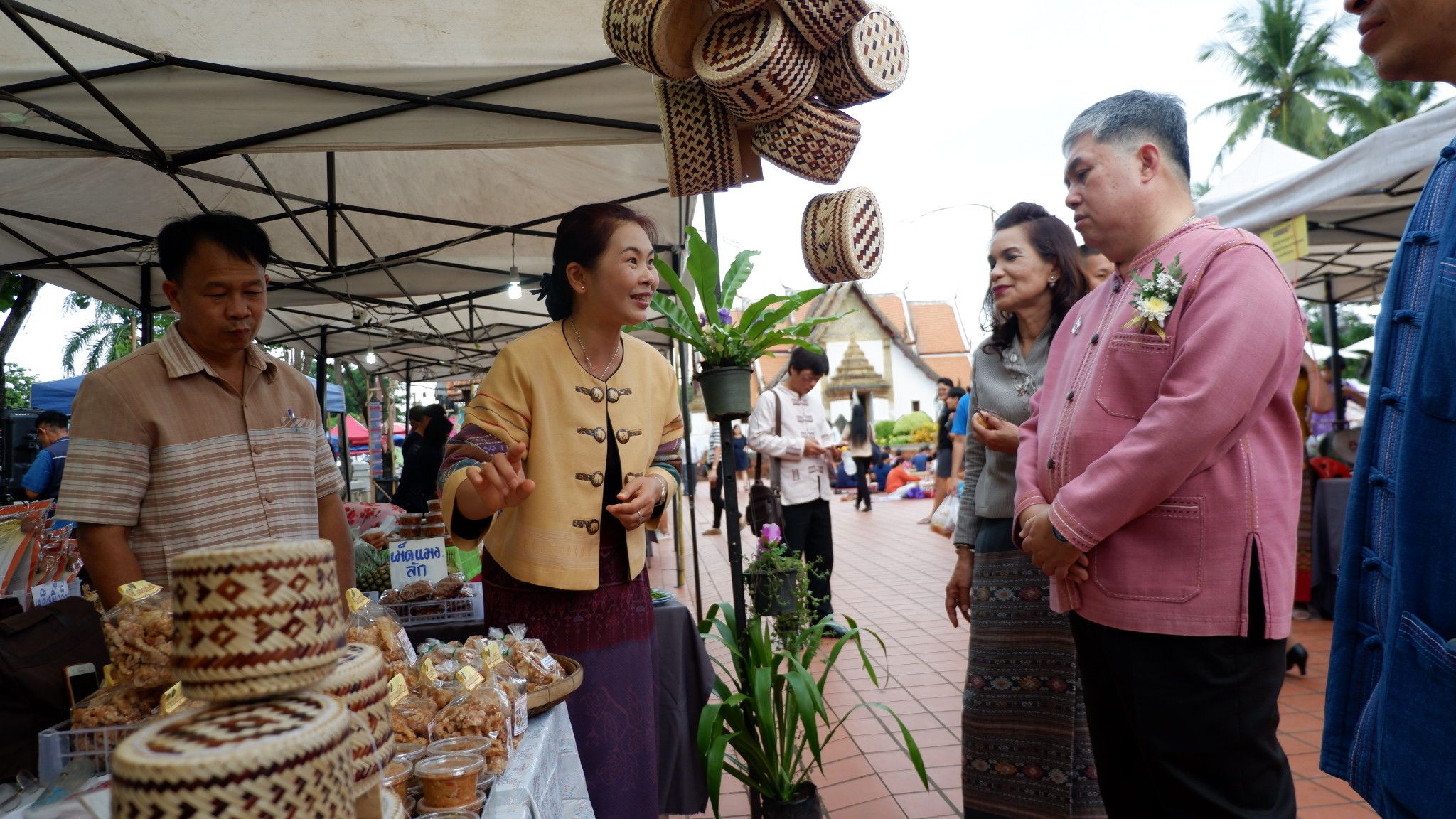 งานตลาดประชารัฐ ครั้งที่ 3 ภายใต้โครงการ “ตลาดนัดชุมชนคนเมืองน่าน”