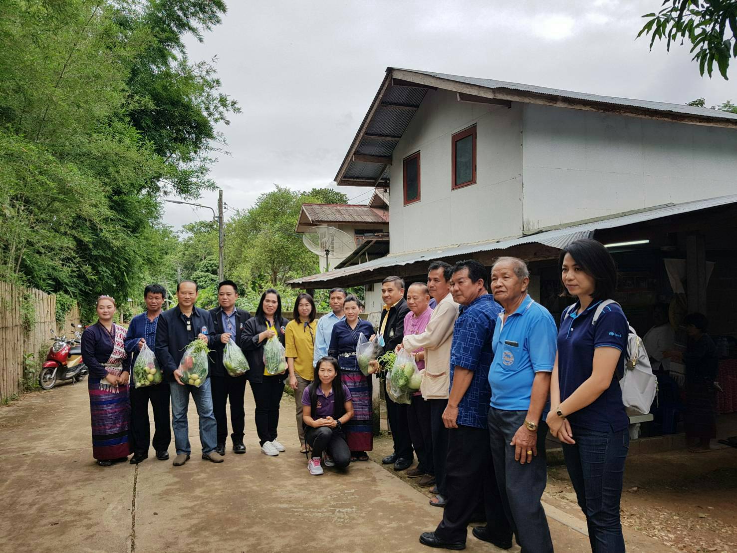 คัดเลือกครัวเรือนสัมมาชีพตัวอย่าง  ปี 2561