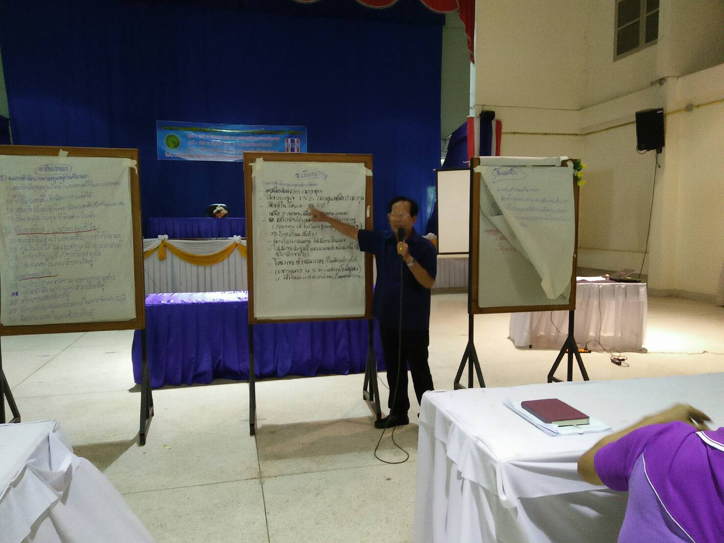 โครงการประชุมเชิงปฏิบัติการพัฒนาศักยภาพคณะกรรมการกองทุนหมู่บ้านและชุมชนเมือง จังหวัดน่าน รุ่นที่ 1