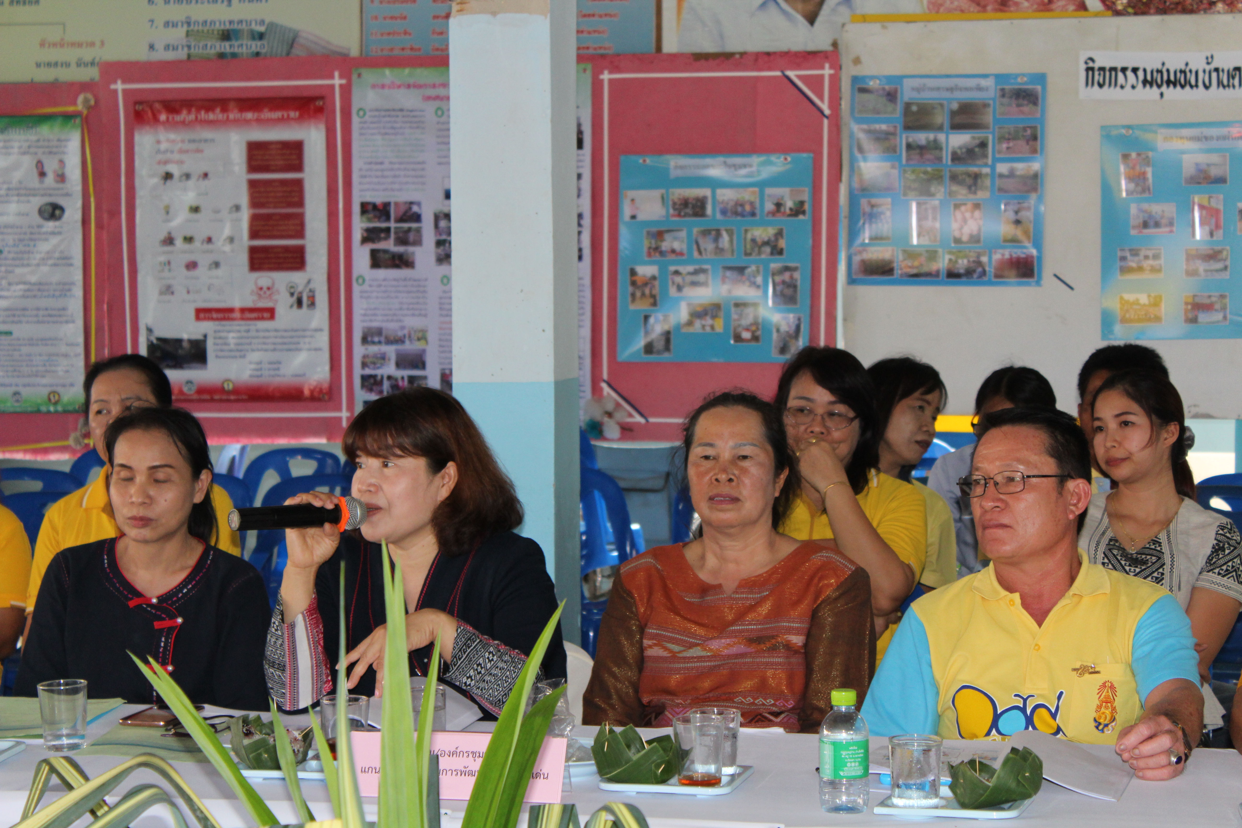 การคัดสรรหมู่บ้านเศรษฐกิจพอเพียง “อยู่เย็น เป็นสุข” และกิจกรรมพัฒนาชุมชนดีเด่น  (วันที่ 1) อ.เวียงสา