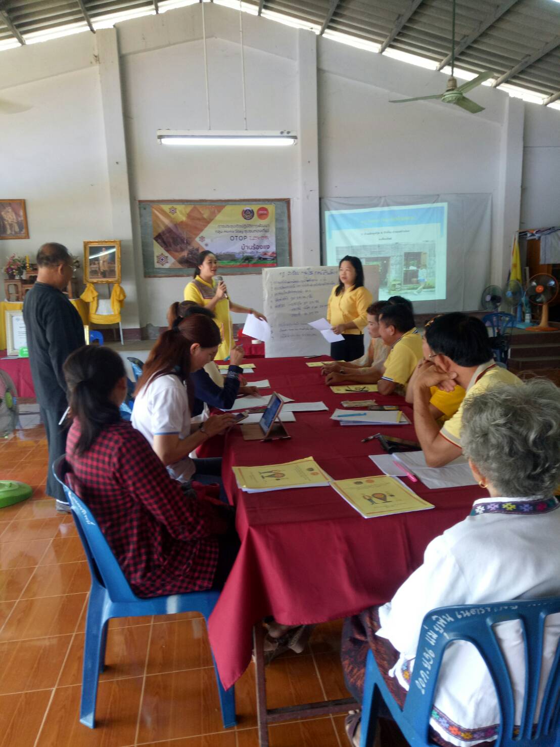 ศพช.ลำปาง ติดตามการดำเนินงานโครงการชุมชนท่องเที่ยว OTOP นวัตวิถี