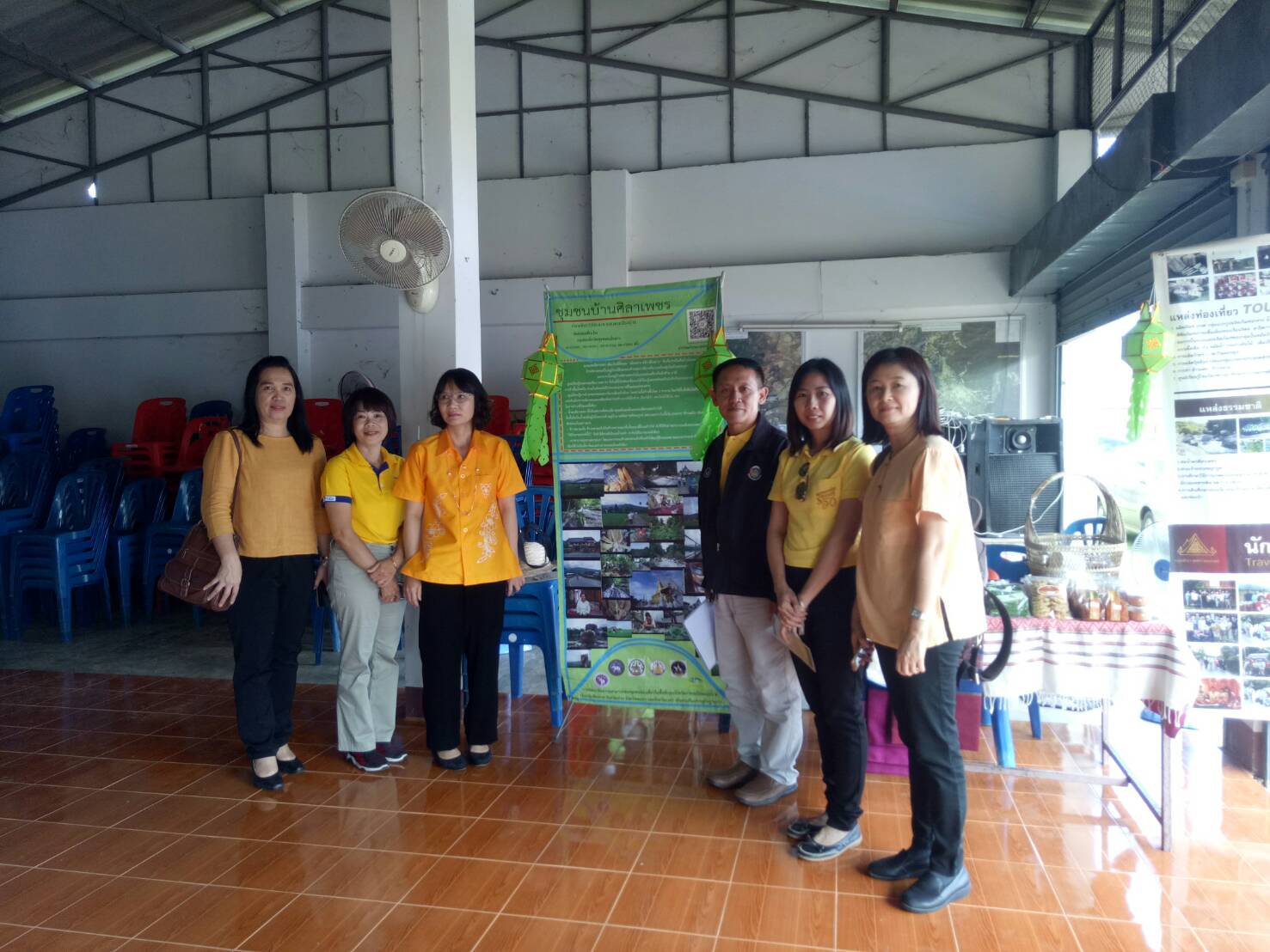 ศพช.ลำปาง ติดตามการดำเนินงานโครงการชุมชนท่องเที่ยว OTOP นวัตวิถี