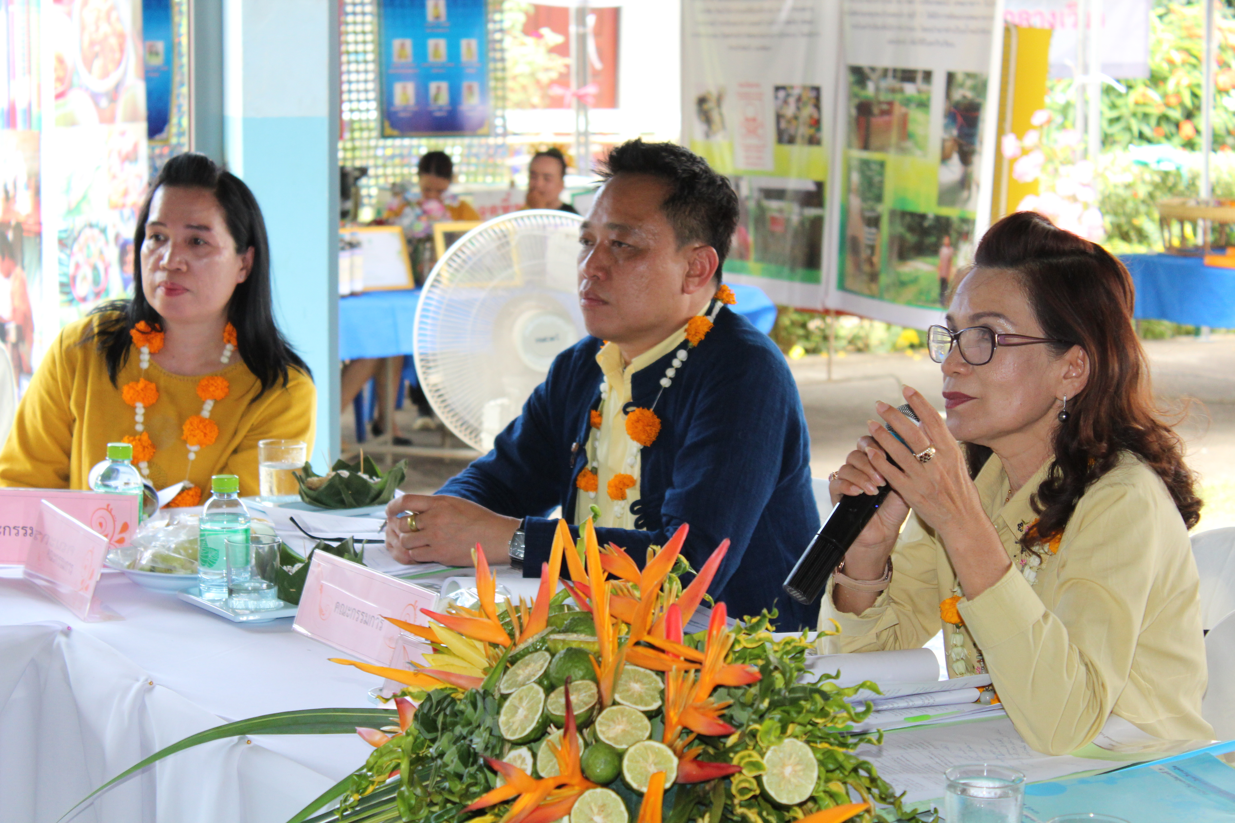 การคัดสรรหมู่บ้านเศรษฐกิจพอเพียง “อยู่เย็น เป็นสุข” และกิจกรรมพัฒนาชุมชนดีเด่น  (วันที่ 1) อ.เวียงสา