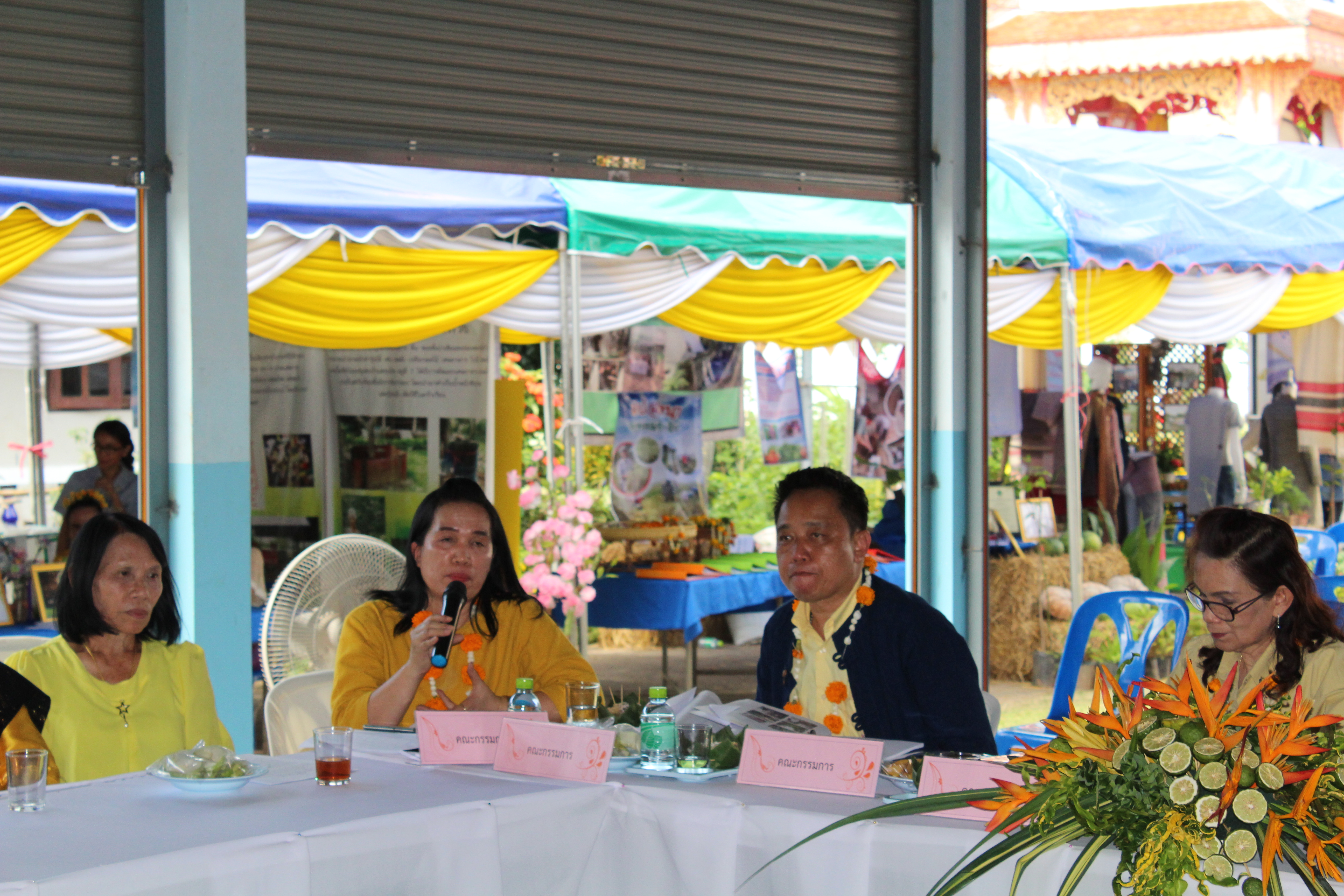 การคัดสรรหมู่บ้านเศรษฐกิจพอเพียง “อยู่เย็น เป็นสุข” และกิจกรรมพัฒนาชุมชนดีเด่น  (วันที่ 1) อ.เวียงสา