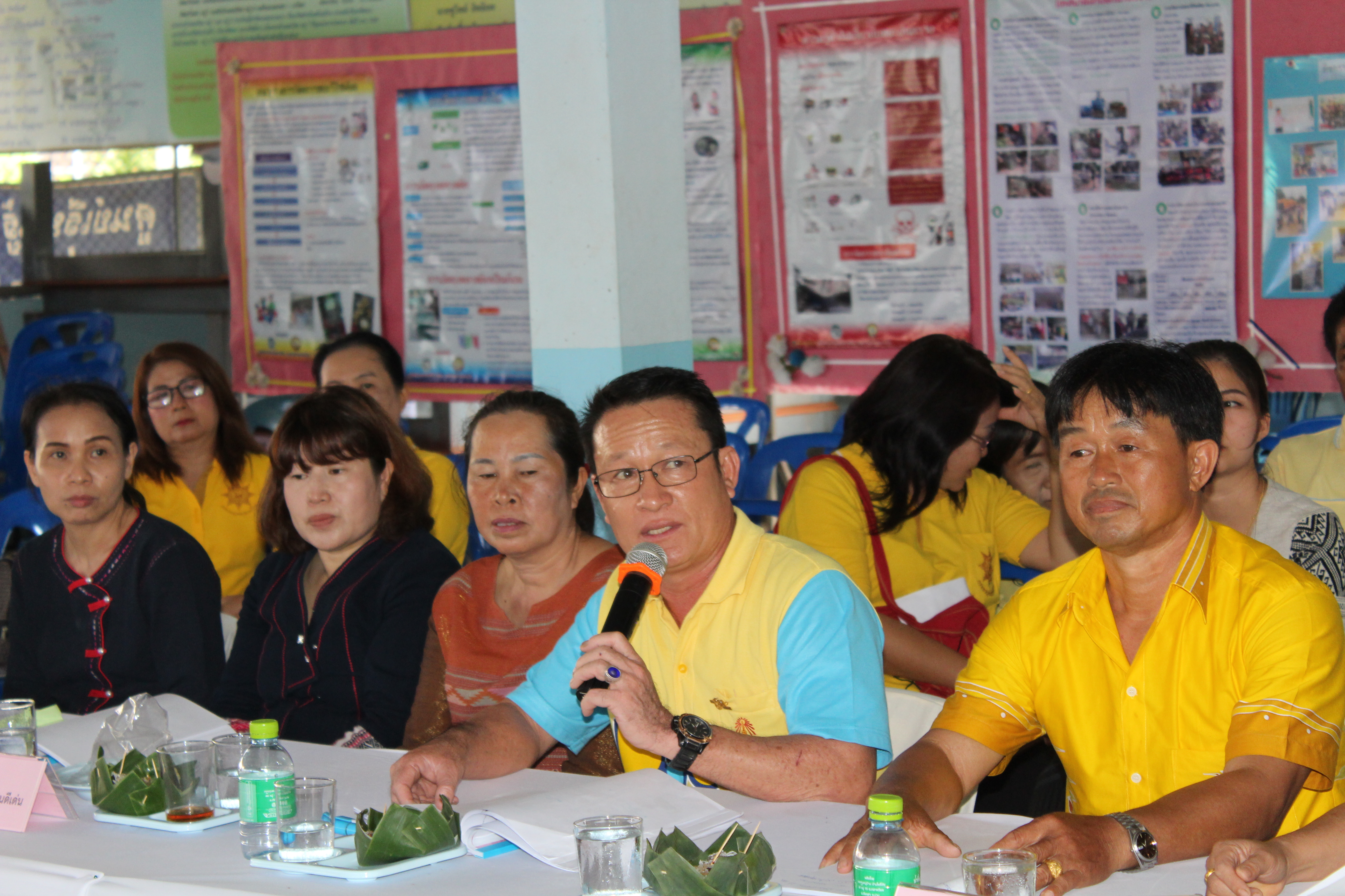 การคัดสรรหมู่บ้านเศรษฐกิจพอเพียง “อยู่เย็น เป็นสุข” และกิจกรรมพัฒนาชุมชนดีเด่น  (วันที่ 1) อ.เวียงสา