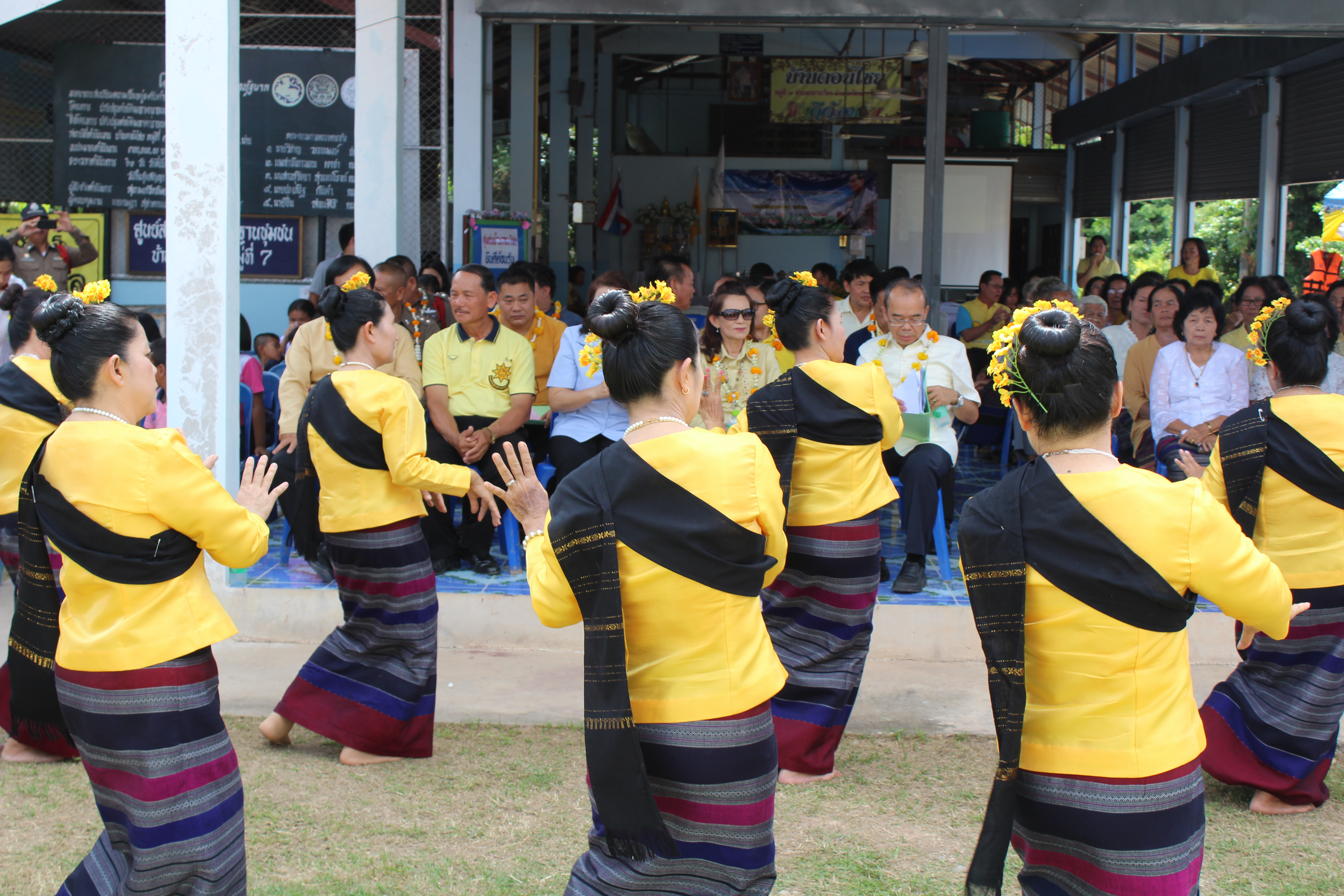 การคัดสรรหมู่บ้านเศรษฐกิจพอเพียง “อยู่เย็น เป็นสุข” และกิจกรรมพัฒนาชุมชนดีเด่น  (วันที่ 1) อ.เวียงสา