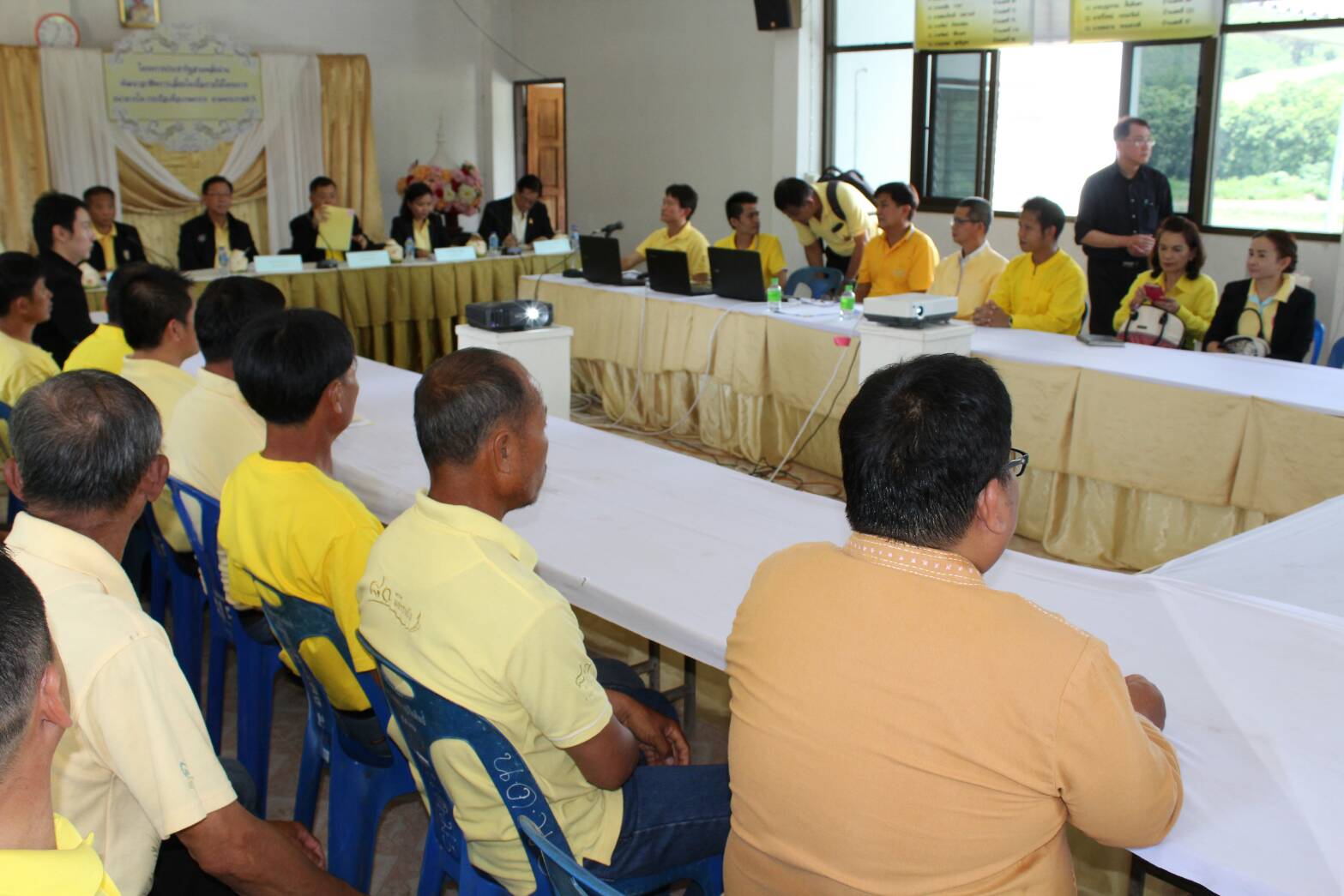 อธิบดีกรมการพัฒนาชุมชน พร้อมคณะอนุกรรมการตรวจประเมินรางวัลเลิศรัฐ สาขาบริการภาครัฐ พร้อมติดตามงานตามภารกิจกรมการพัฒนาชุมชน