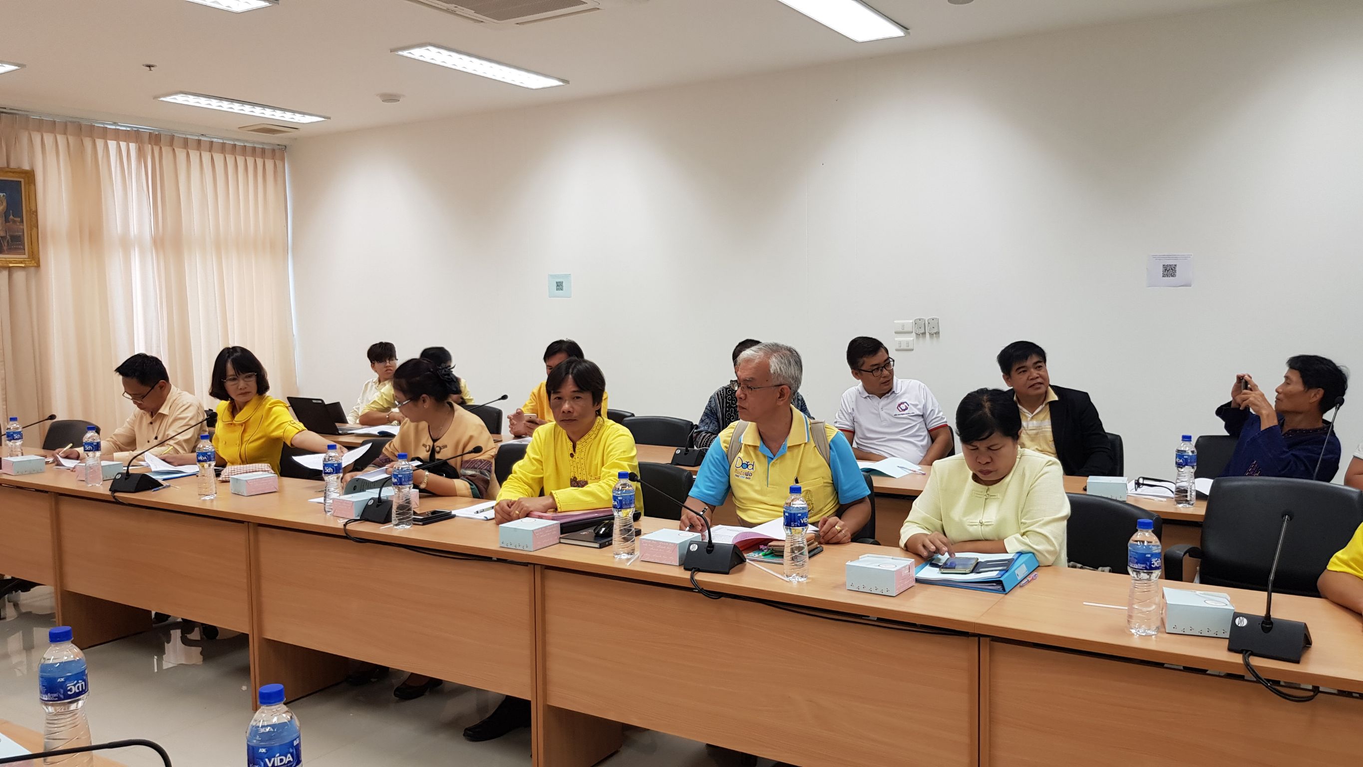 ประชุมเชิงปฏิบัติการทีมสนับสนุนการขับเคลื่อนการพัฒนาเศรษฐกิจฐานรากและประชารัฐจังหวัดน่าน