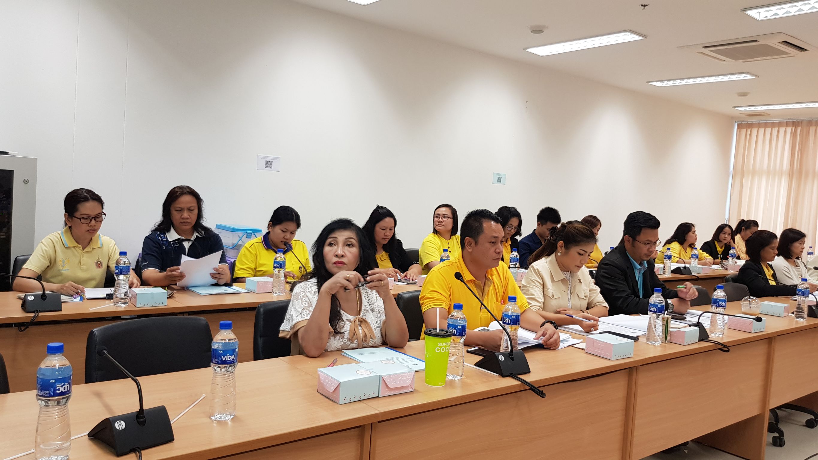 ประชุมเชิงปฏิบัติการทีมสนับสนุนการขับเคลื่อนการพัฒนาเศรษฐกิจฐานรากและประชารัฐจังหวัดน่าน