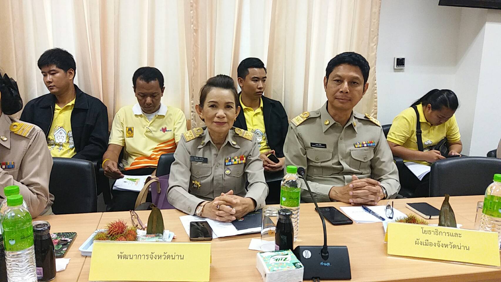 สพจ.น่าน ร่วมบริจาคเงินและสิ่งของให้กำลังใจแก่ผู้ประสบภัยดินโคลนถล่ม บ้านห้วยขาบ ต.บ่อเกลือเหนือ จ.น่าน