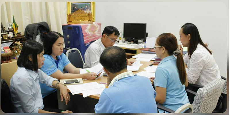 ประชุมคณะกรรมการบริหารงานบุคคลเพื่อสรุปตัวชี้วัดและค่าเป้าหมายการประเมินผลการปฏิบัติราชการของเจ้าหน้าที่พัฒนาชุมชน รอบการประเมินที่ 2