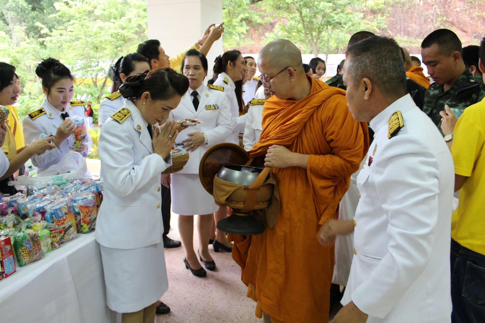 กิจกรรมเนื่องในโอกาสวันเฉลิมพระชนมพรรษาสมเด็จพระเจ้าอยู่หัว 66 พรรษา 28 กรกฎาคม 2561 จังหวัดน่าน