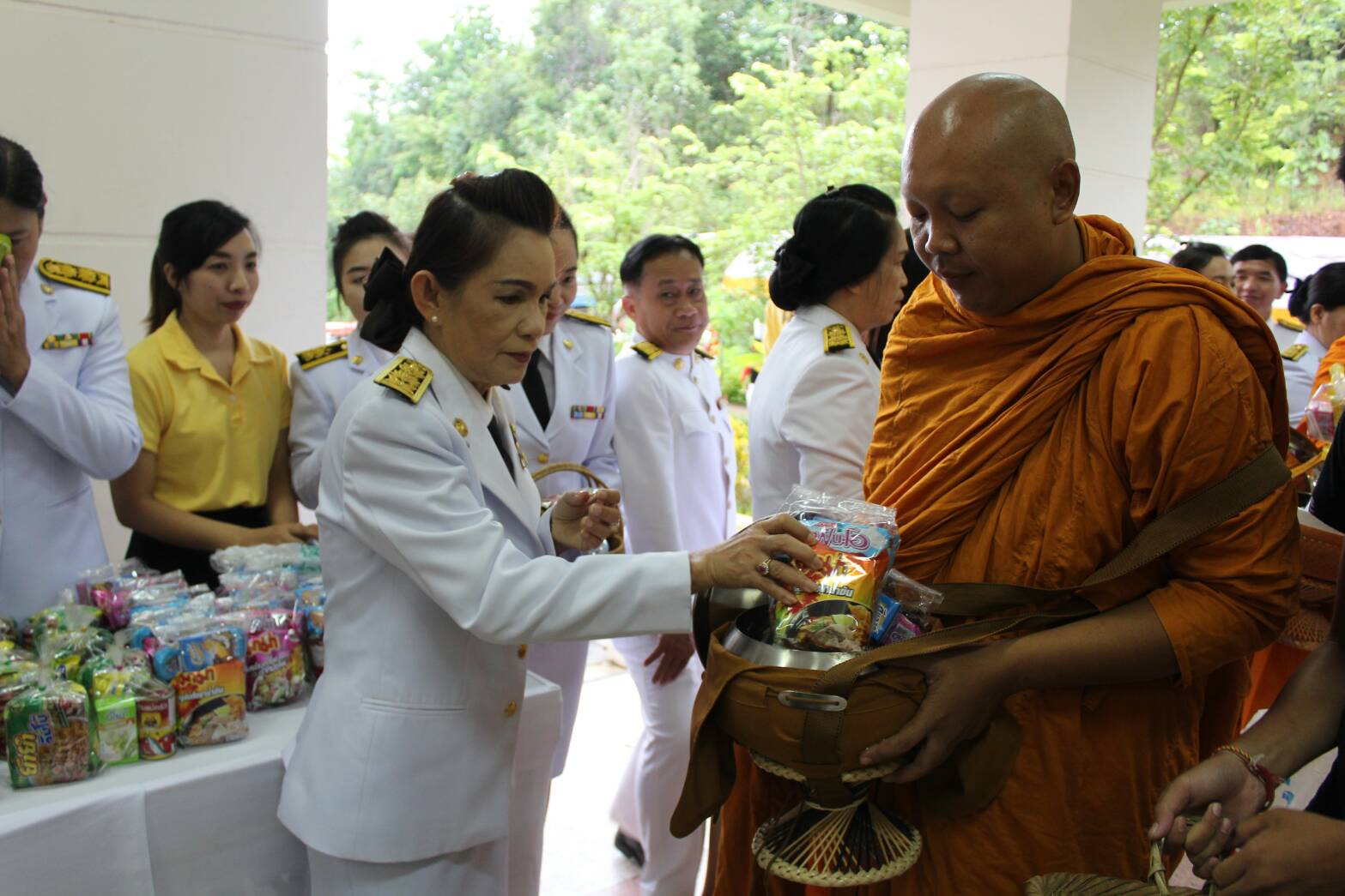 กิจกรรมเนื่องในโอกาสวันเฉลิมพระชนมพรรษาสมเด็จพระเจ้าอยู่หัว 66 พรรษา 28 กรกฎาคม 2561 จังหวัดน่าน