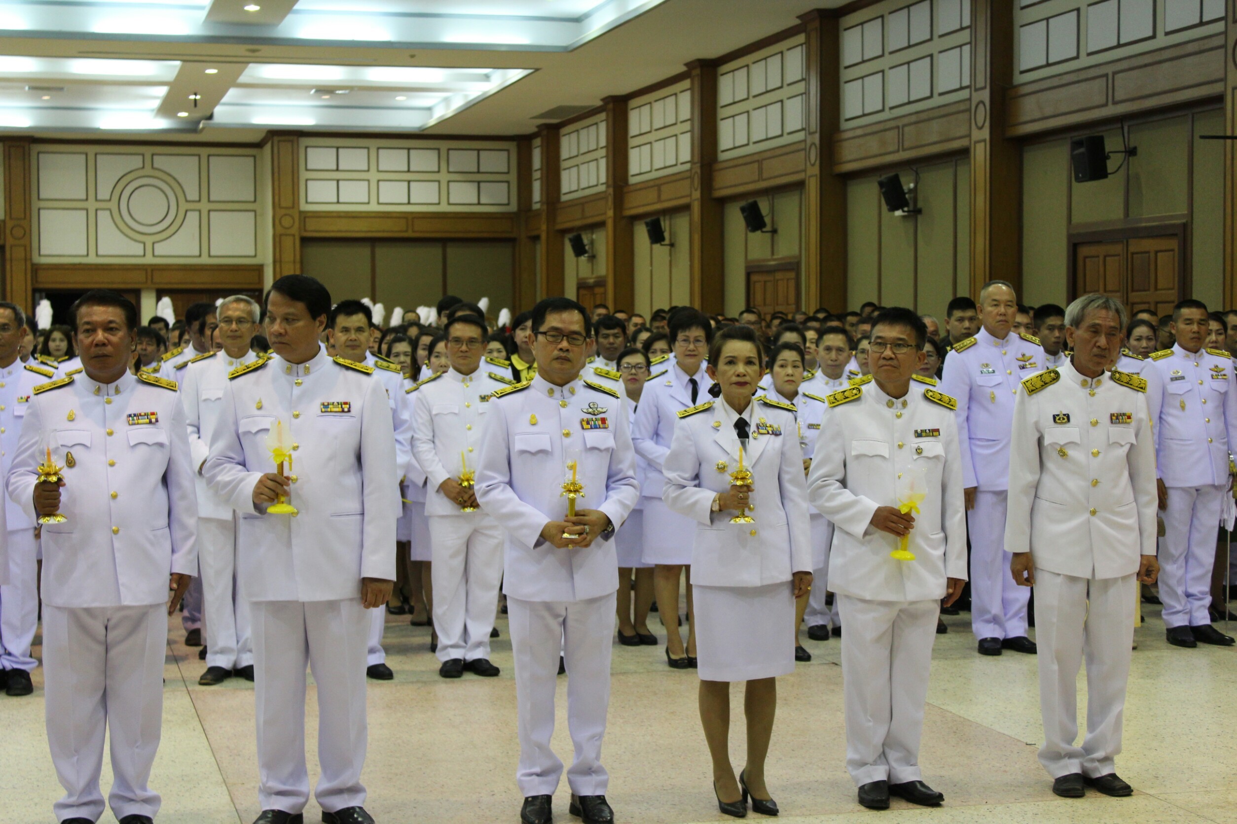 สพจ.น่าน ร่วมพิธีถวายเครื่องราชสักการะและพิธีจุดเทียนถวายพระพรชัยมงคล