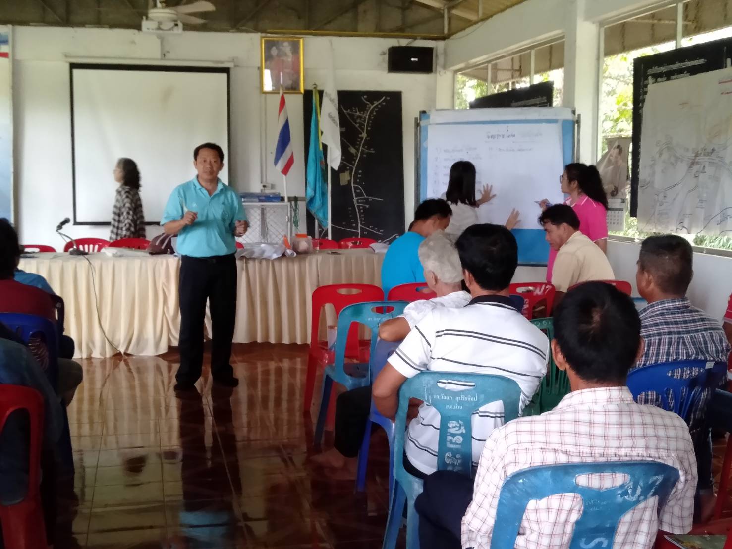 ขับเคลื่อนโครงการชุมชนท่องเที่ยว OTOP นวัตวิถี บ้านสบยาว ม. 7 ต.เมืองจัง อ.ภูเพียง จ.น่าน