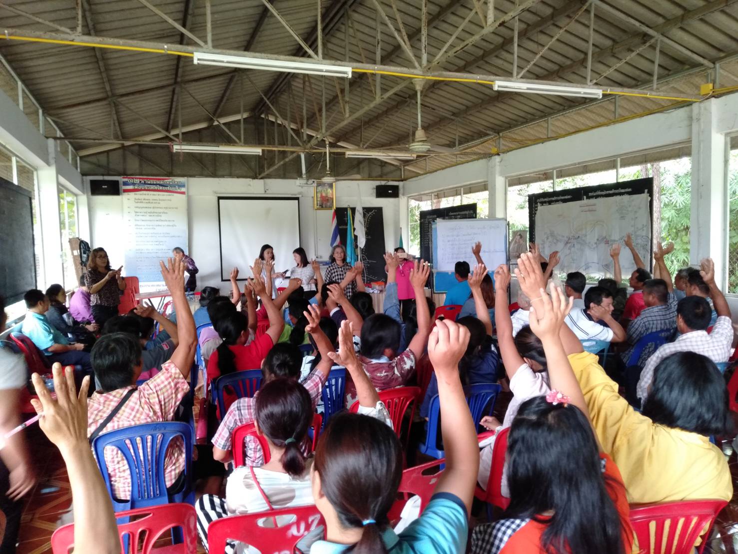 ขับเคลื่อนโครงการชุมชนท่องเที่ยว OTOP นวัตวิถี บ้านสบยาว ม. 7 ต.เมืองจัง อ.ภูเพียง จ.น่าน