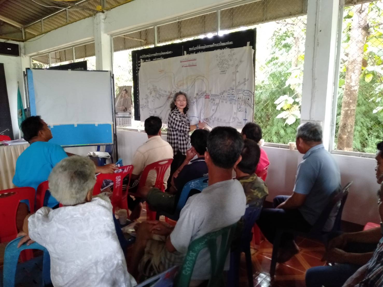 ขับเคลื่อนโครงการชุมชนท่องเที่ยว OTOP นวัตวิถี บ้านสบยาว ม. 7 ต.เมืองจัง อ.ภูเพียง จ.น่าน