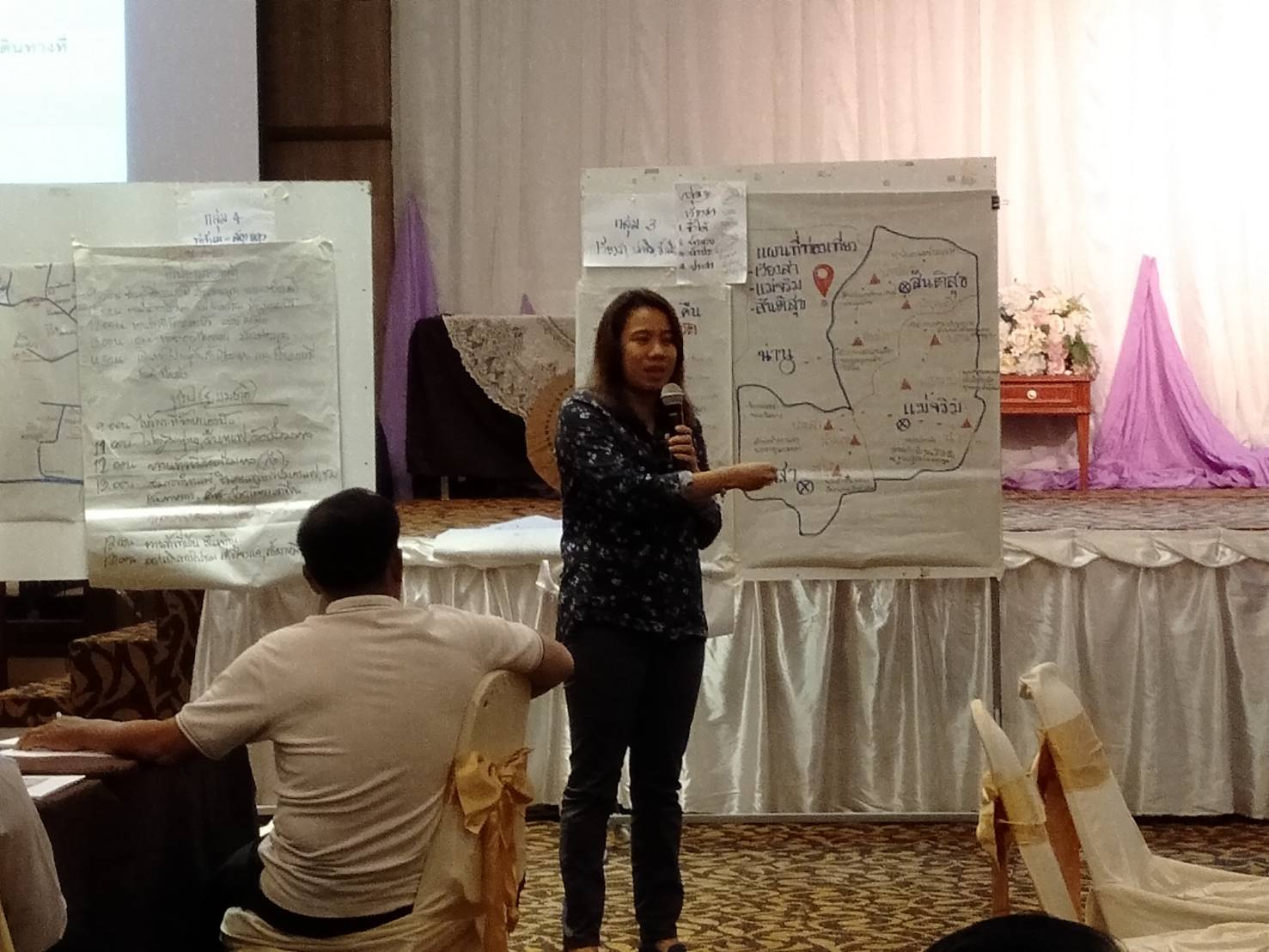 สพจ.น่าน ดำเนินกิจกรรมอบรมออกแบบเส้นทางท่องเที่ยวและวางแผนเชื่อมโยงเส้นทางการท่องเที่ยวแต่ละท้องถิ่น ระดับจังหวัด