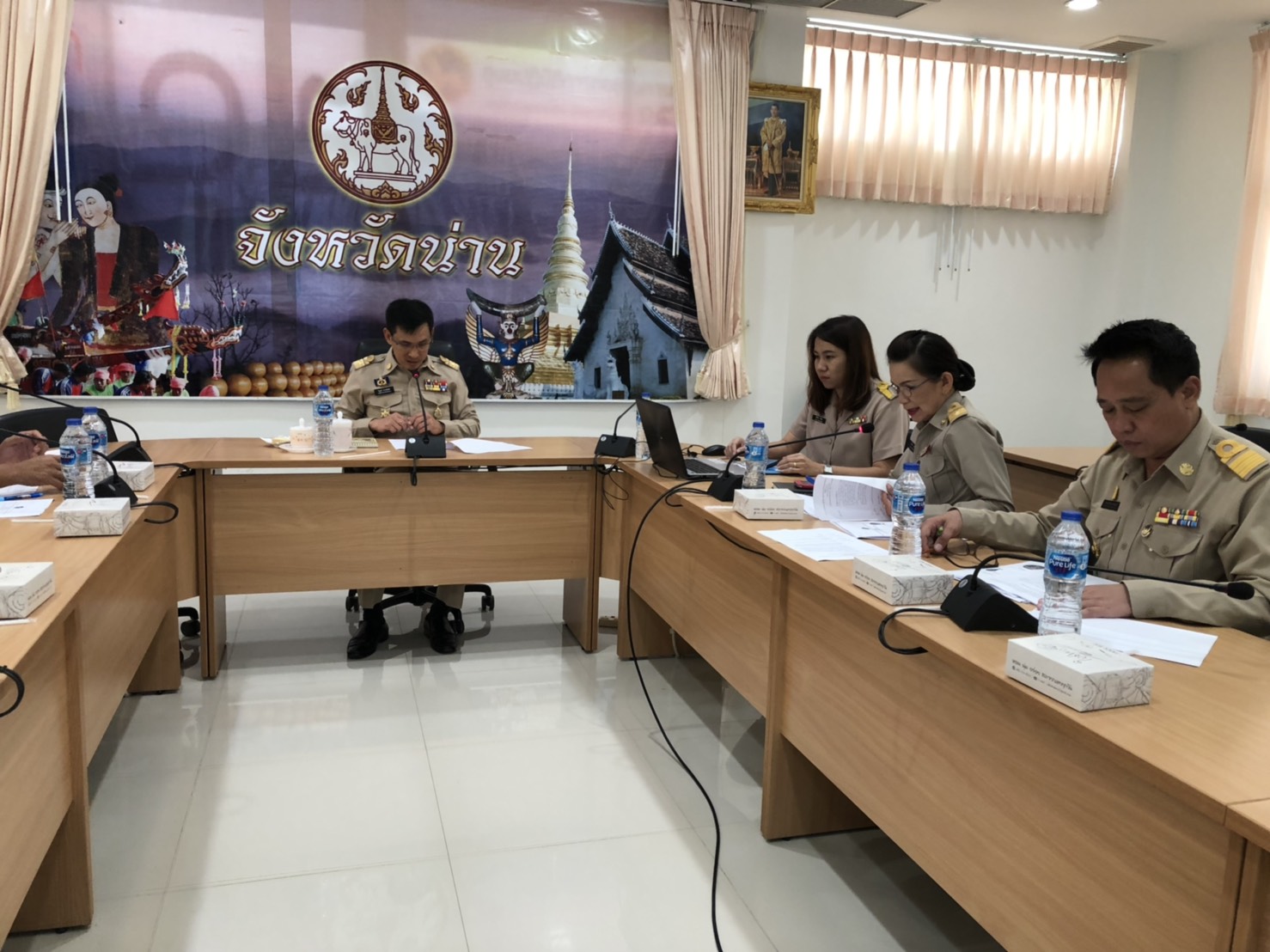 ประชุมคณะอนุกรรมการ นตผ.ระดับจังหวัดและคณะกรรมการประกวดชุมชนท่องเที่ยว OTOP นวัตวิถี  ครั้งที่ 2/2561