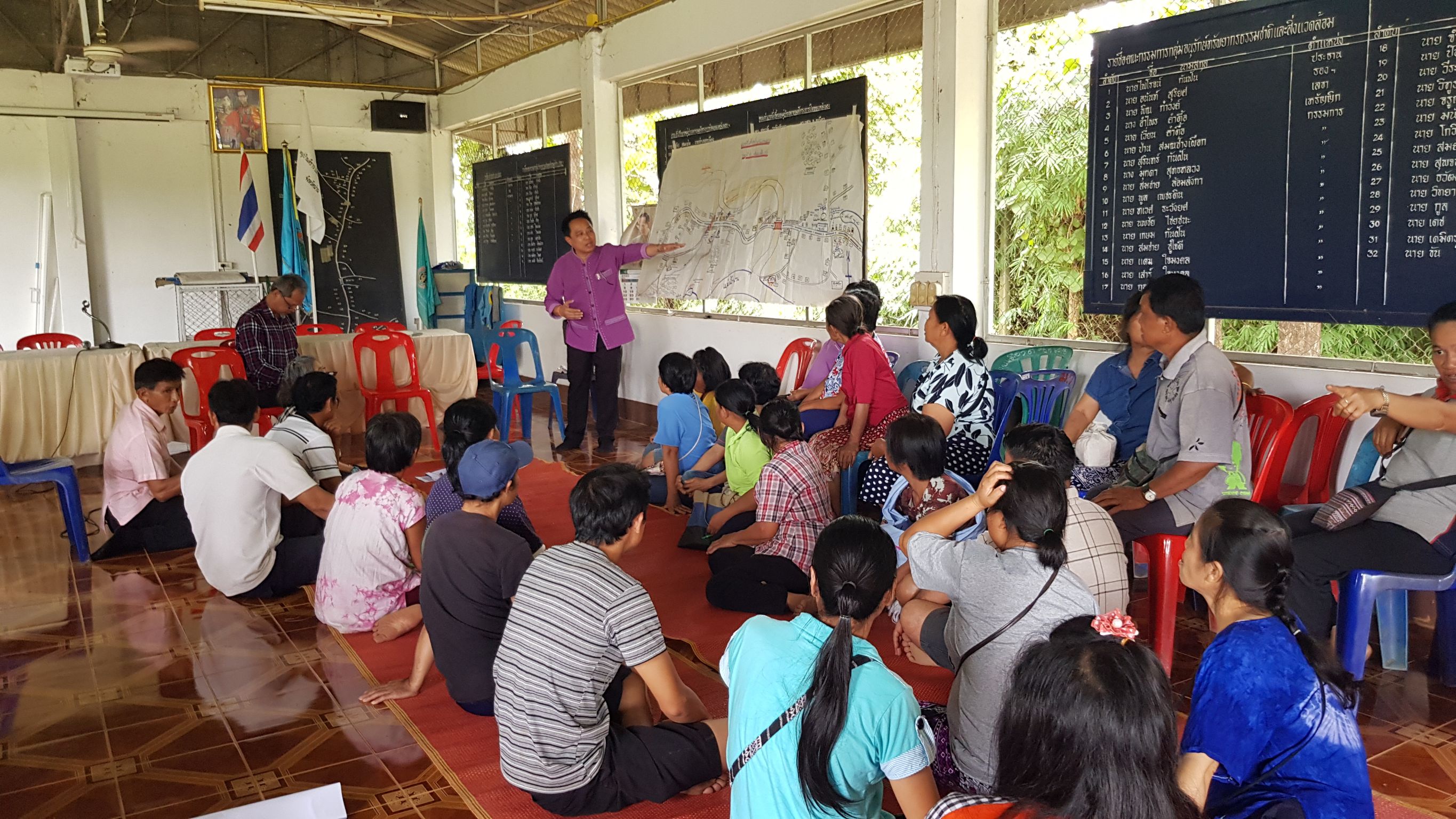 ขับเคลื่อนโครงการชุมชนท่องเที่ยว OTOP นวัตวิถี บ้านสบยาว ม. 7 ต.เมืองจัง อ.ภูเพียง จ.น่าน