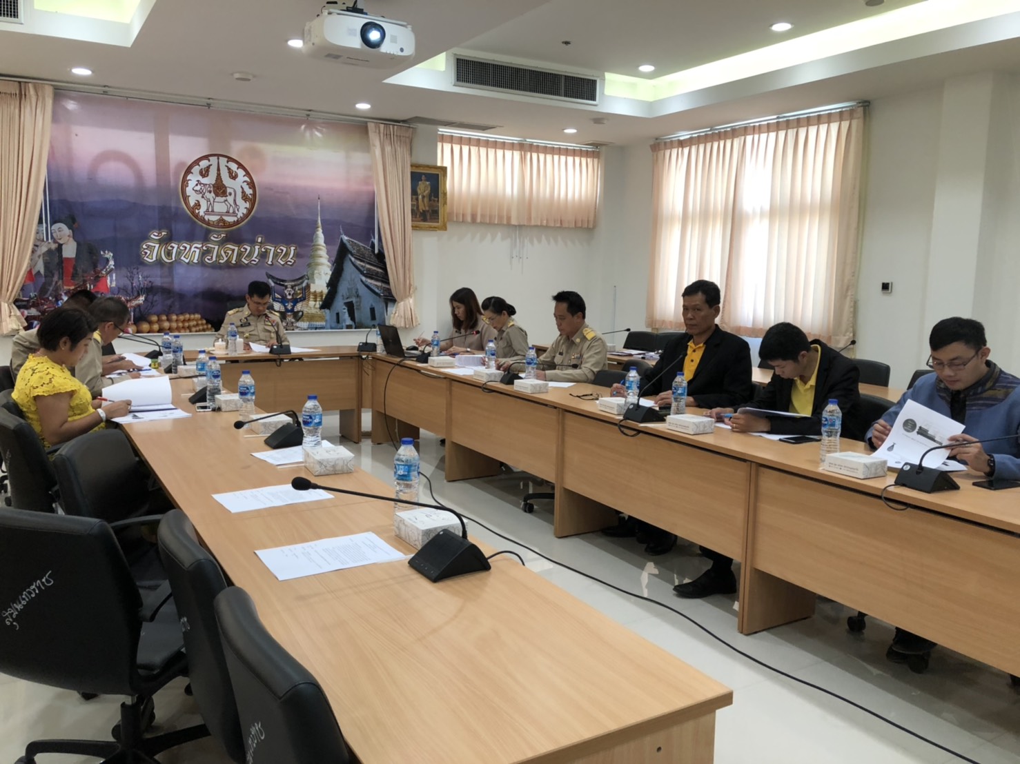 ประชุมคณะอนุกรรมการ นตผ.ระดับจังหวัดและคณะกรรมการประกวดชุมชนท่องเที่ยว OTOP นวัตวิถี  ครั้งที่ 2/2561