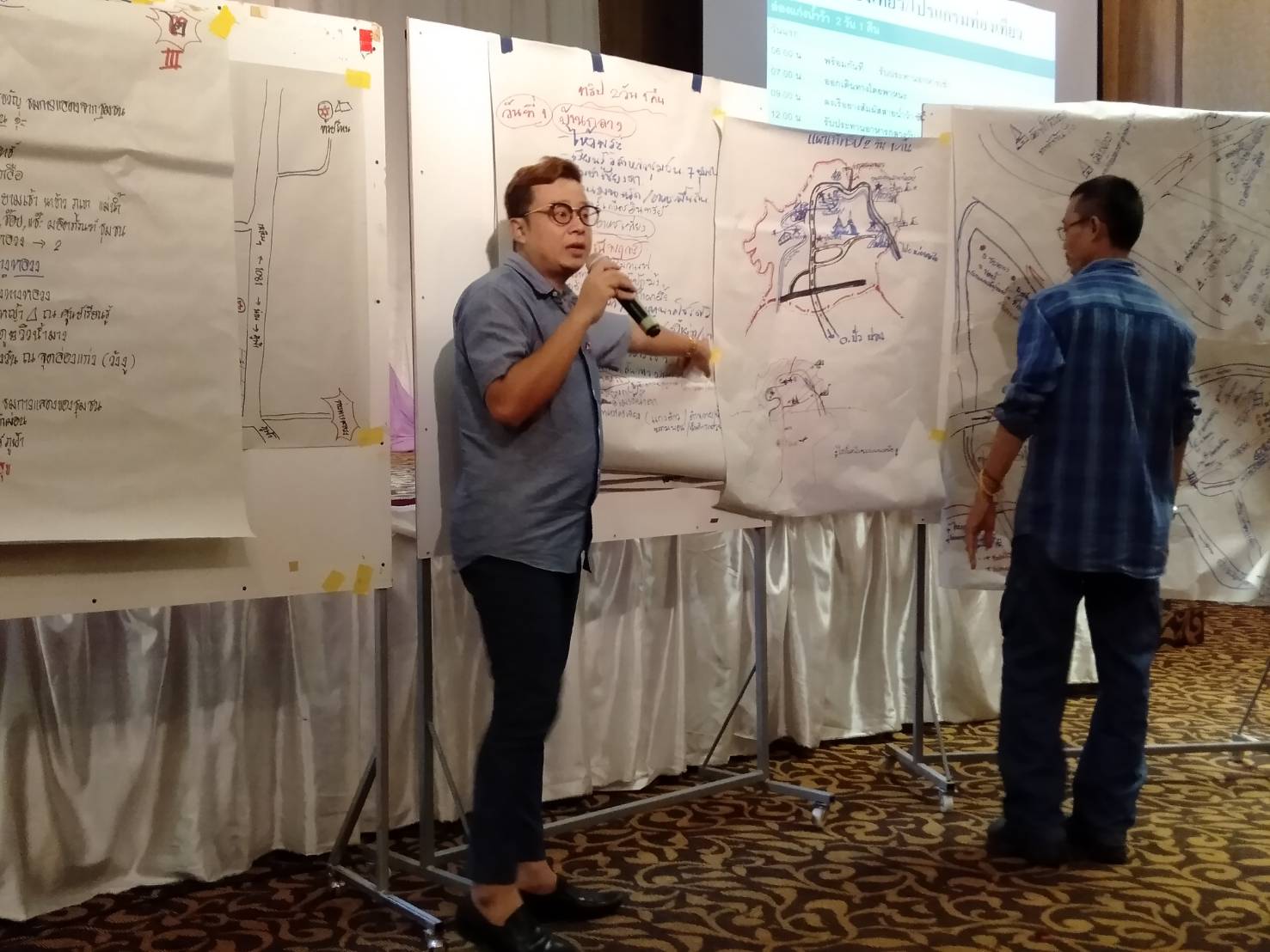 สพจ.น่าน ดำเนินกิจกรรมอบรมออกแบบเส้นทางท่องเที่ยวและวางแผนเชื่อมโยงเส้นทางการท่องเที่ยวแต่ละท้องถิ่น ระดับจังหวัด