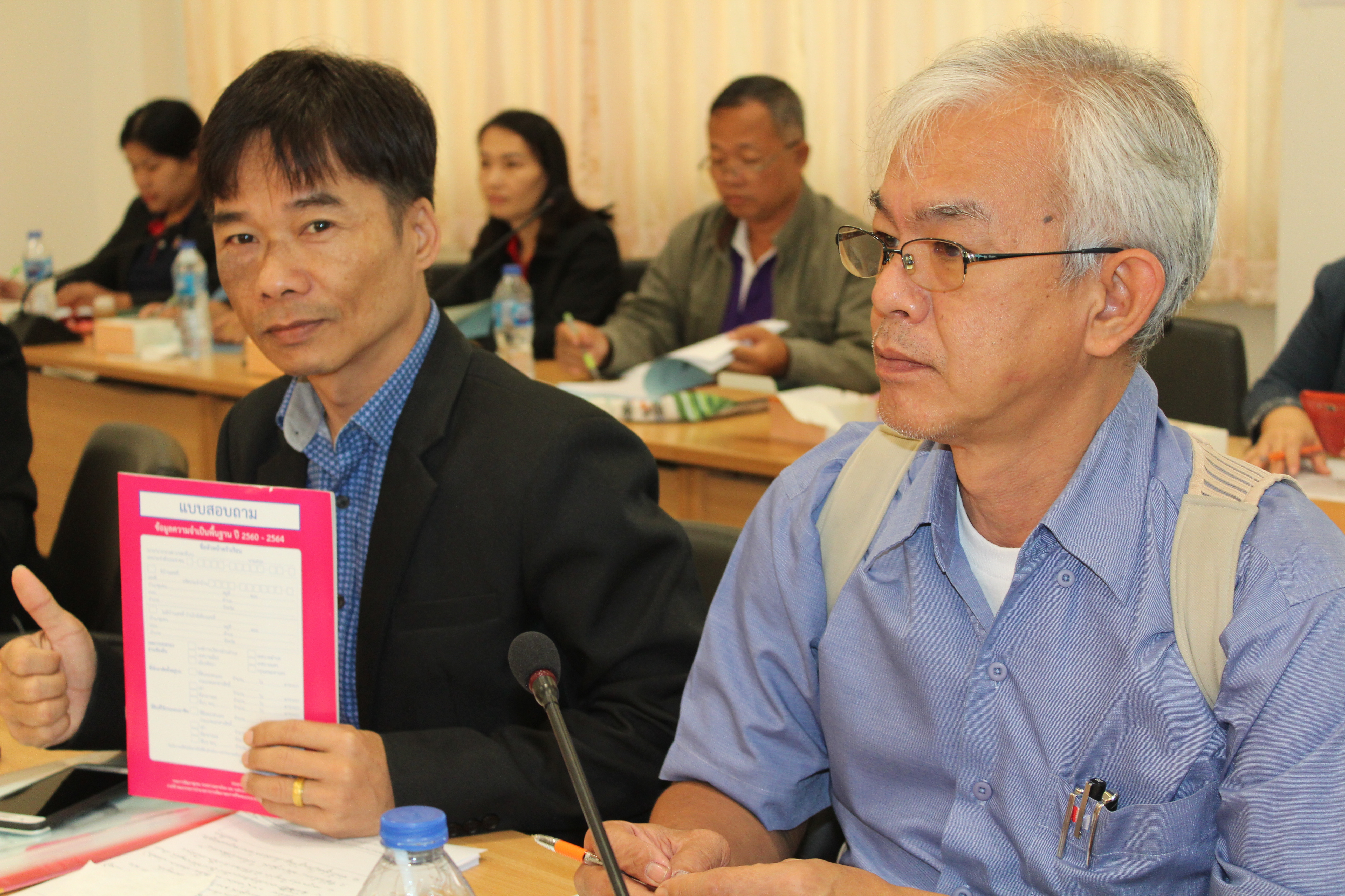 ประชุมเชิงปฏิบัติการเจ้าหน้าที่ผู้รับผิดชอบการจัดเก็บข้อมูลเพื่อการพัฒนาชุมชน  ระดับอำเภอ