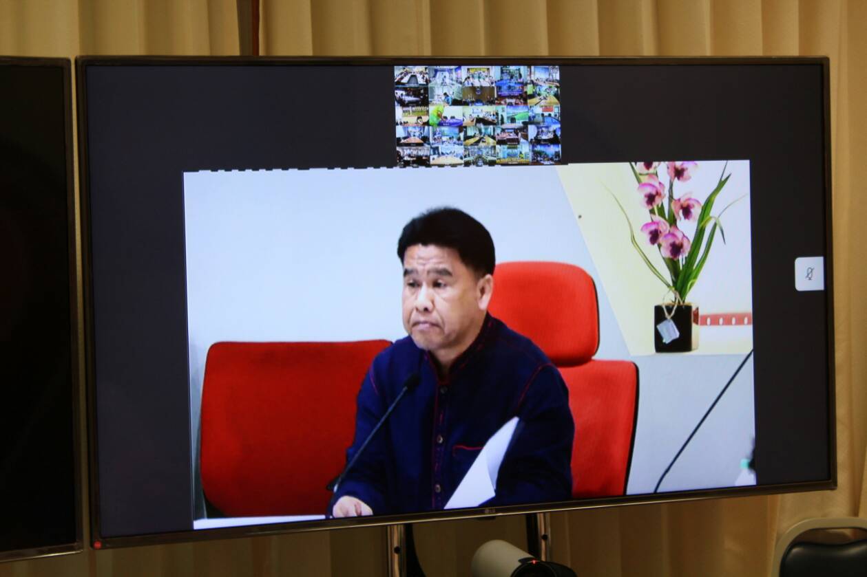 @น่าน : นายไพบูลย์ บูรณสันติ ผู้ตรวจราชการกรมการพัฒนาชุมชน ร่วมรับฟังการประชุมคณะทำงานติดตามเร่งรัดการใช้จ่ายงบประมาณ ประจำปีงบประมาณ พ ศ.2562 ครั้งที่ 1/2562