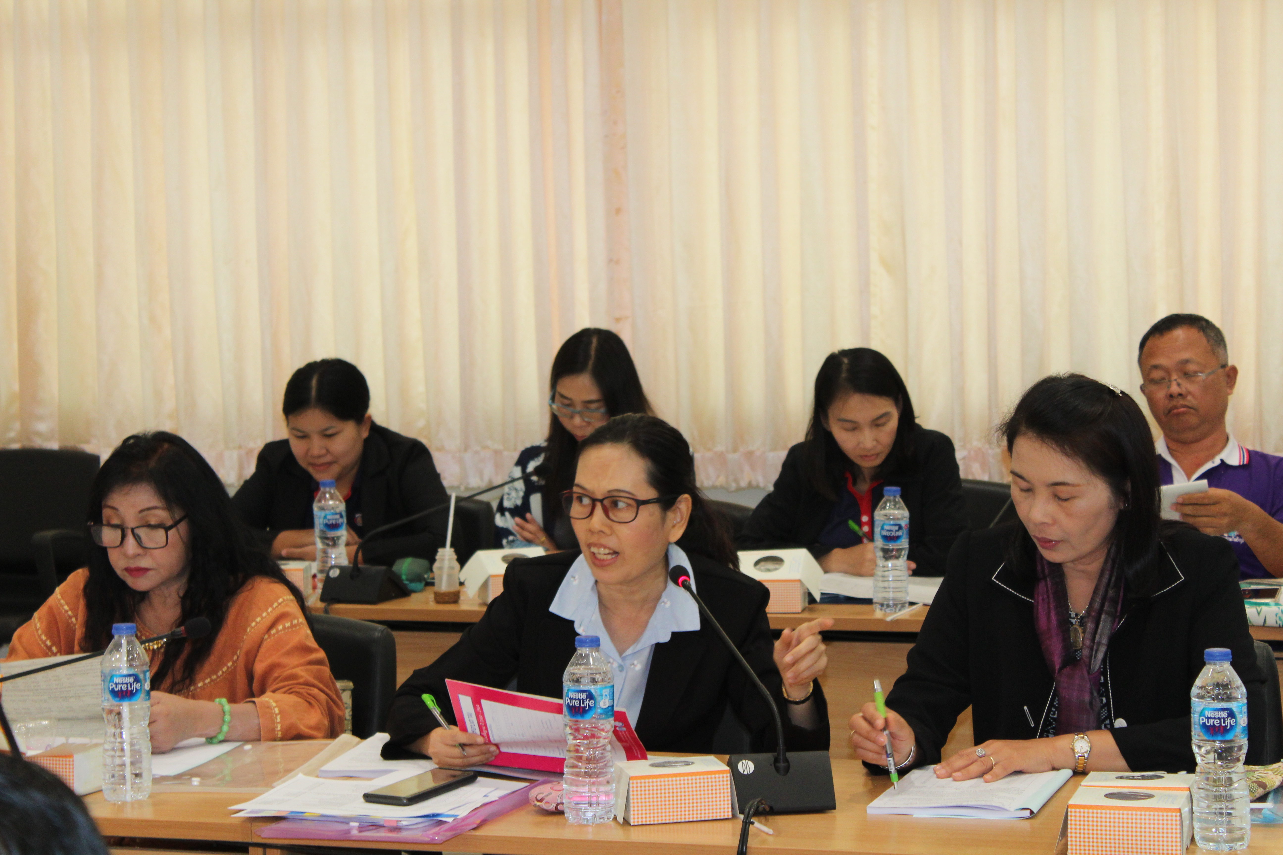 ประชุมเชิงปฏิบัติการเจ้าหน้าที่ผู้รับผิดชอบการจัดเก็บข้อมูลเพื่อการพัฒนาชุมชน  ระดับอำเภอ