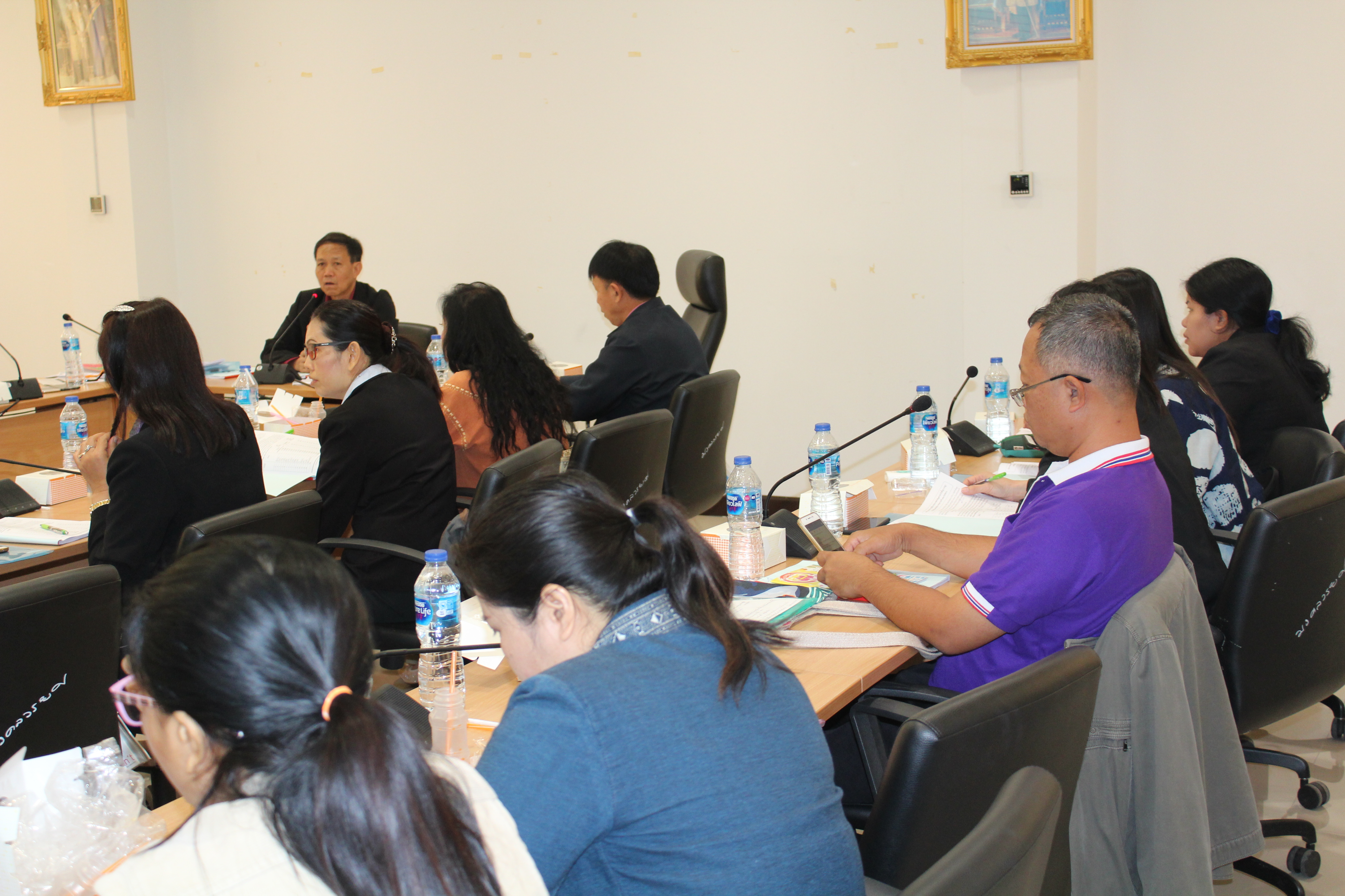 ประชุมเชิงปฏิบัติการเจ้าหน้าที่ผู้รับผิดชอบการจัดเก็บข้อมูลเพื่อการพัฒนาชุมชน  ระดับอำเภอ